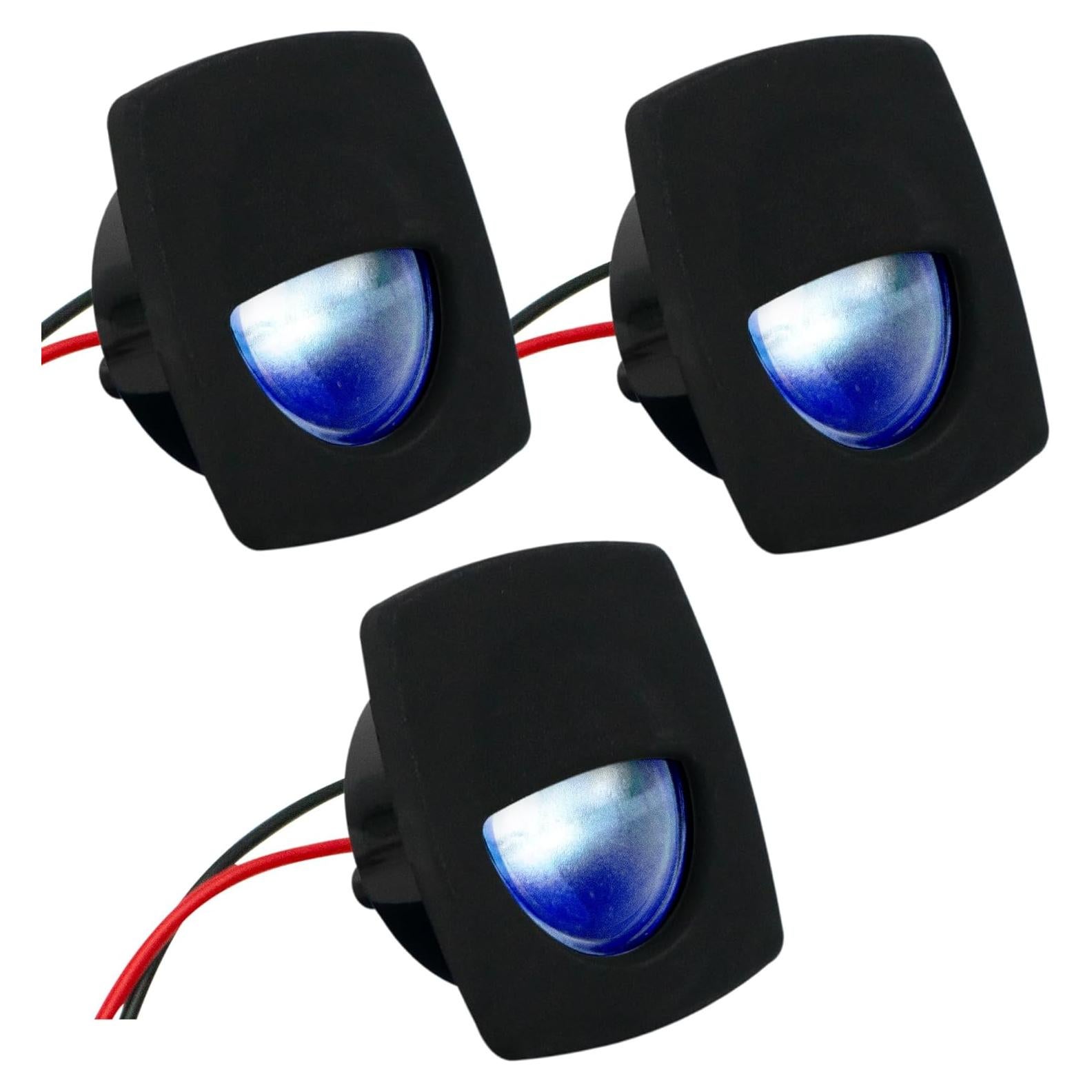 Luz de Pasillo LED Five Oceans, Paquete de 3, Azul, 12V