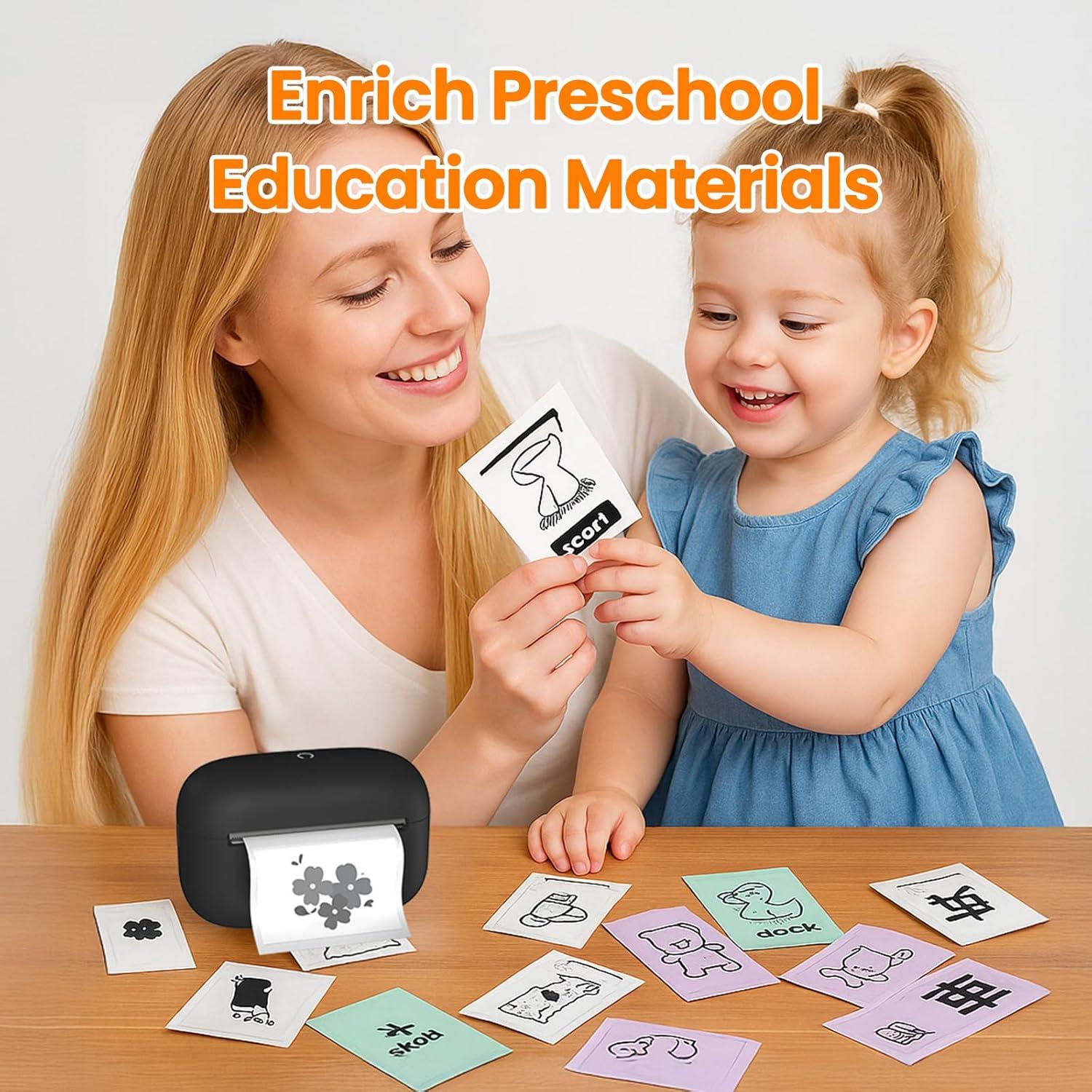 Impresora de Etiquetas Portátil NULLTONEX 3 cm, 50 Hojas