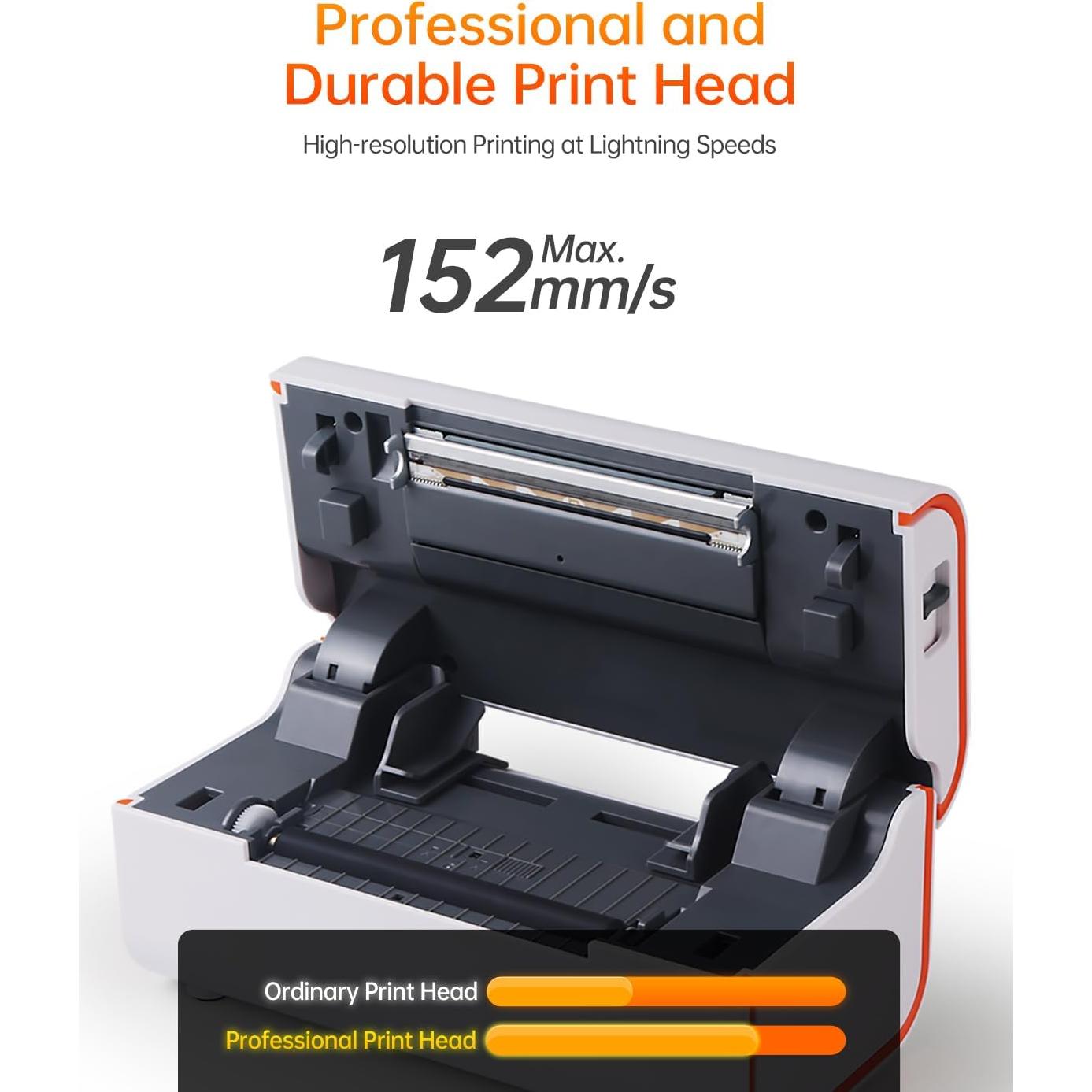 Impresora Térmica de Etiquetas Bluetooth Soonmark M4201 4x6