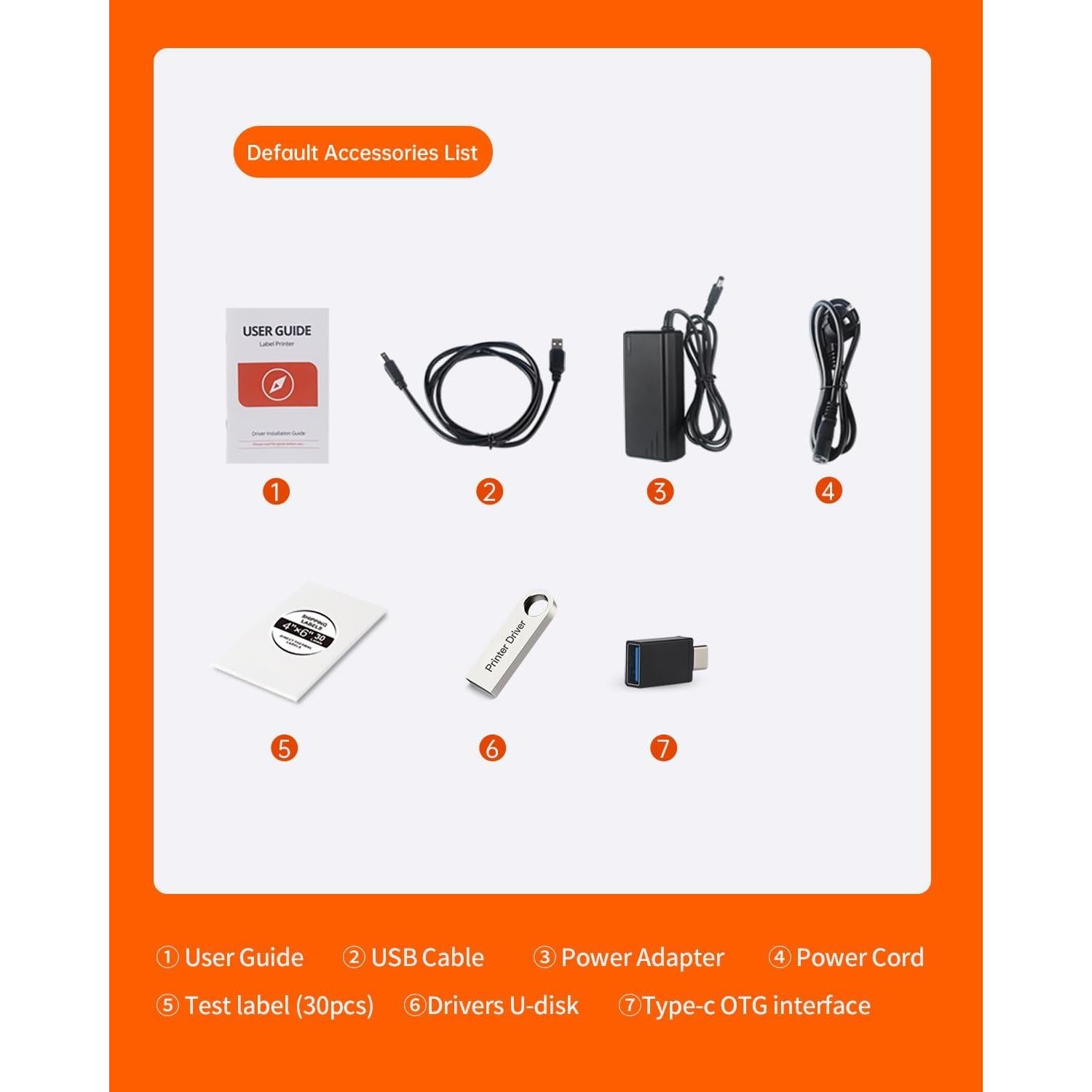 Impresora Térmica de Etiquetas Bluetooth Soonmark M4201 4x6