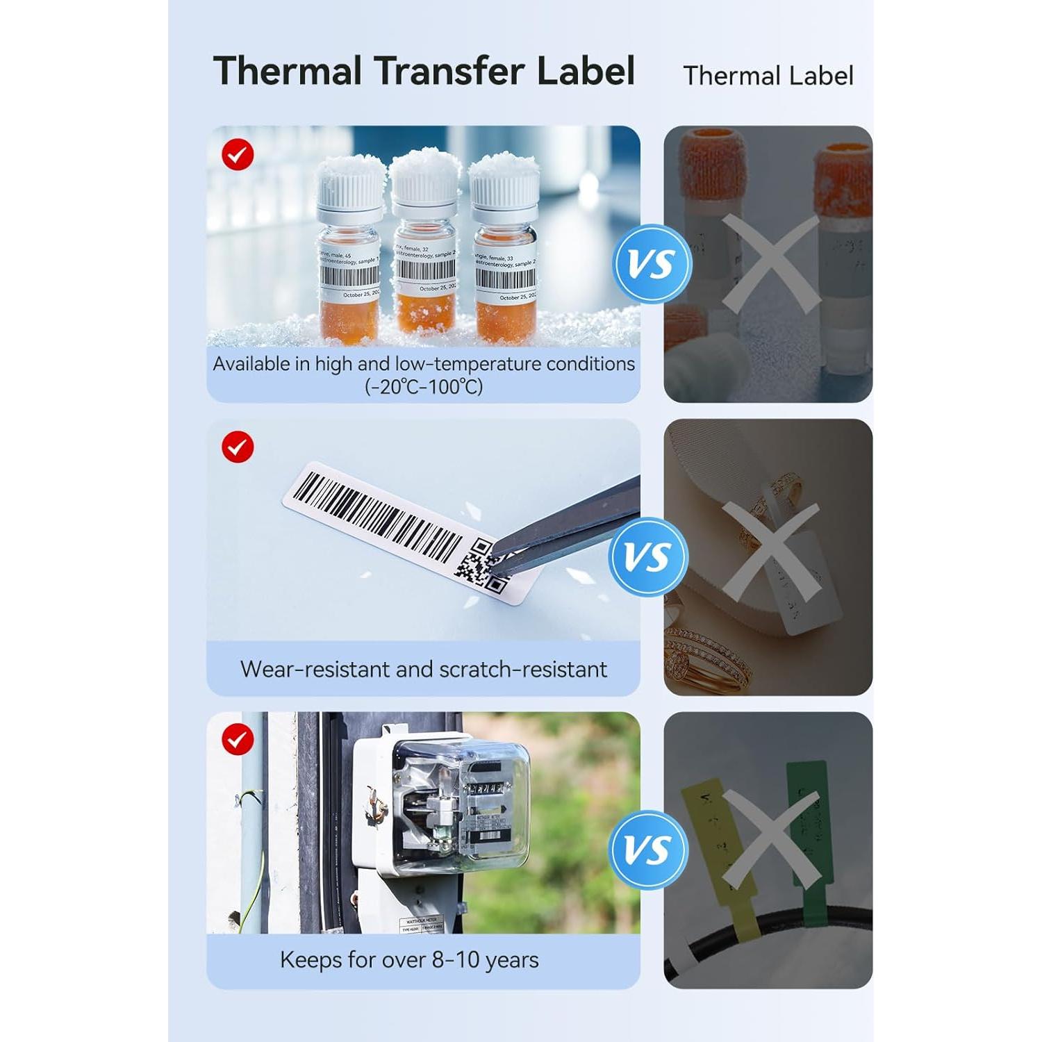 Impresora de Etiquetas NIIMBOT M2 Bluetooth 5.08 cm Térmica