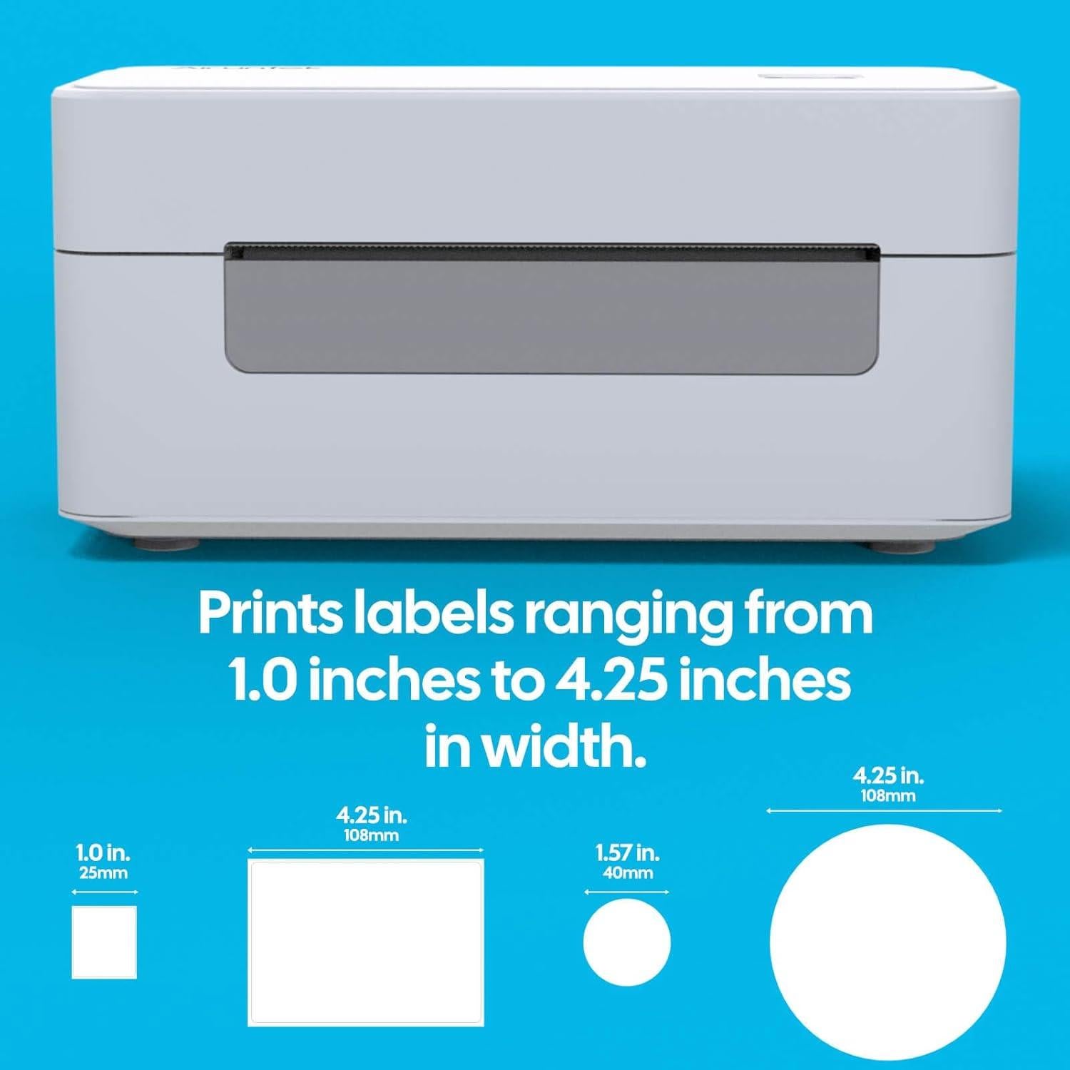 Impresora Térmica de Etiquetas Airuntek 4x6 Bluetooth Wi-Fi