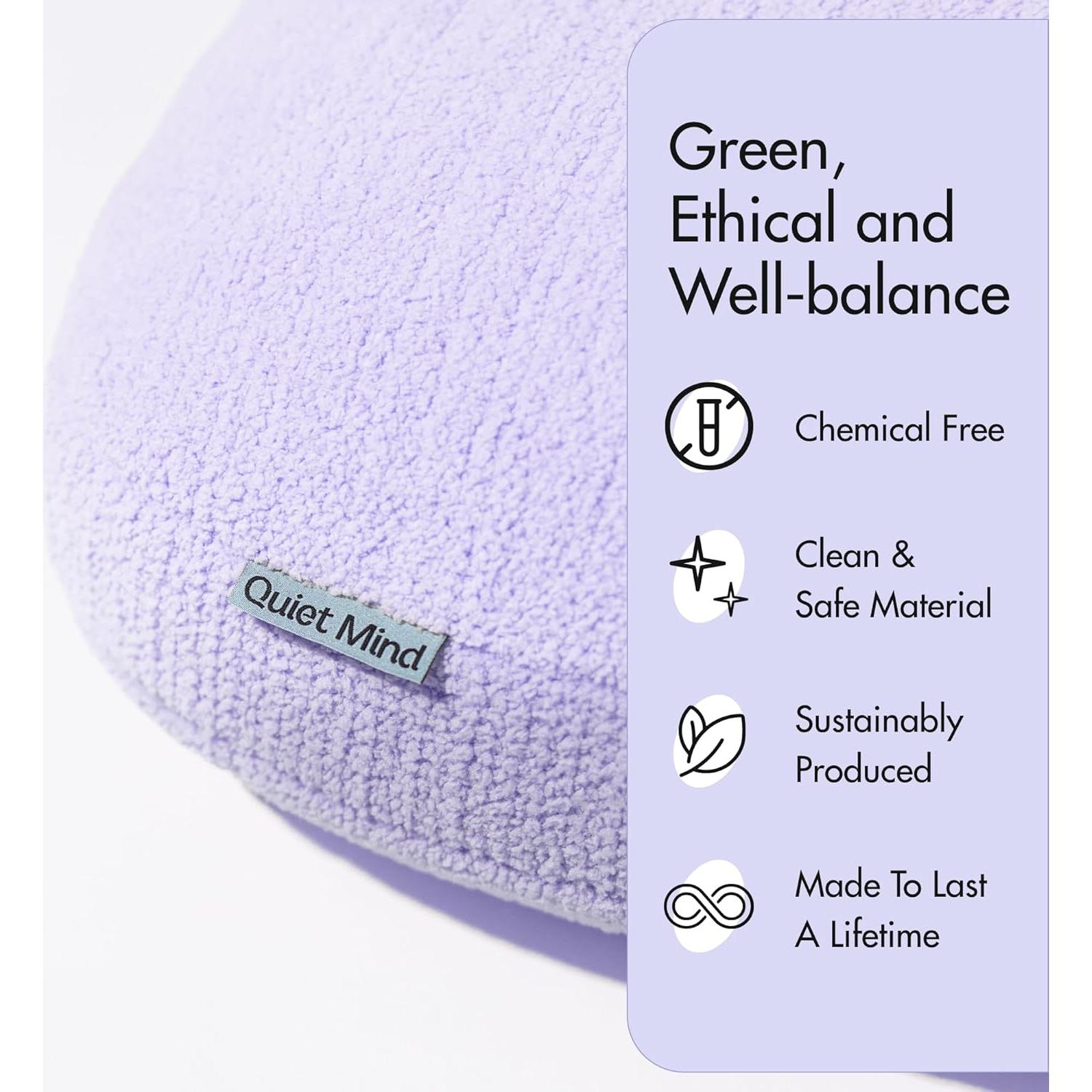 Almohada Corporal con Peso Quiet Mind Grande 7.41kg Lavanda