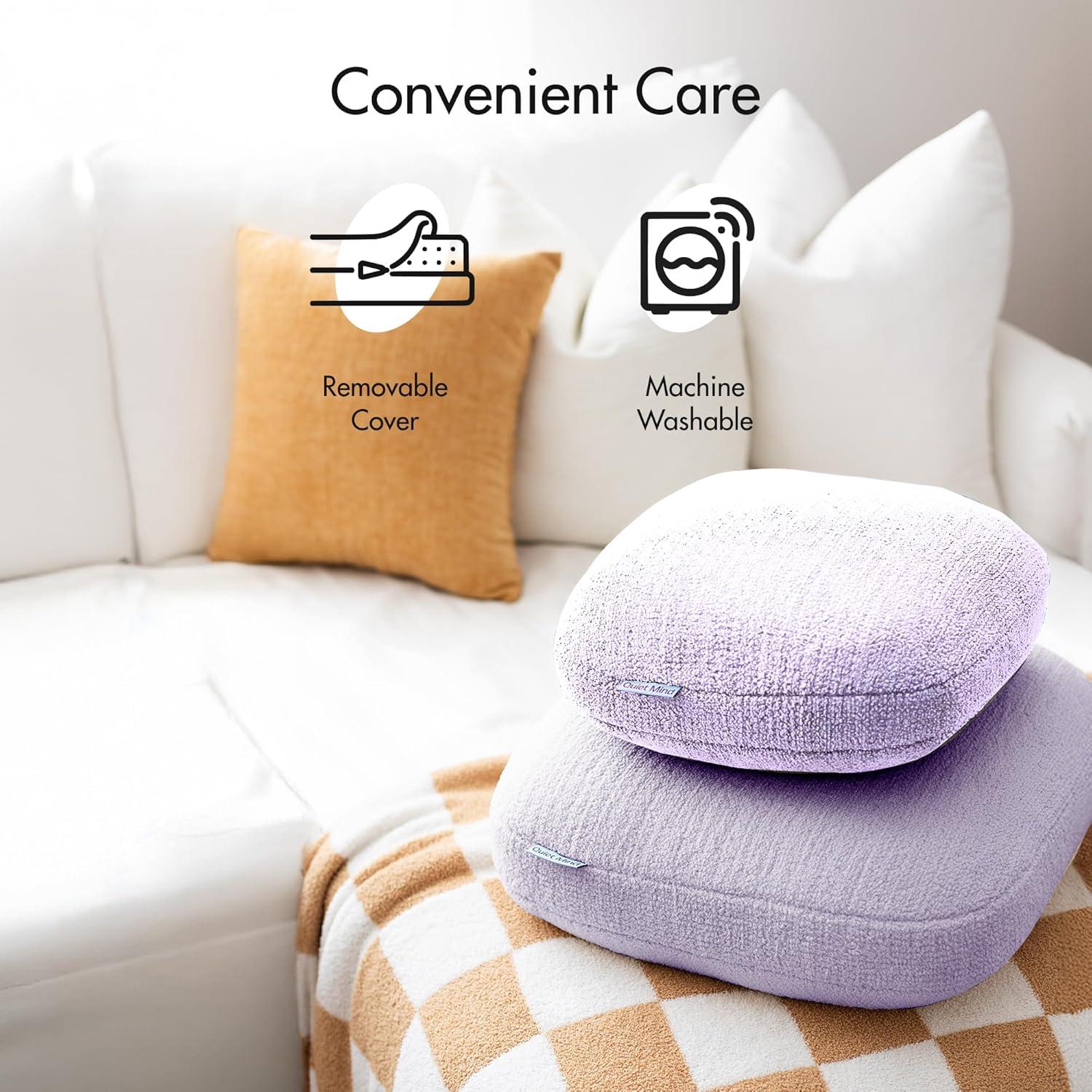 Almohada Corporal con Peso Quiet Mind Grande 7.41kg Lavanda