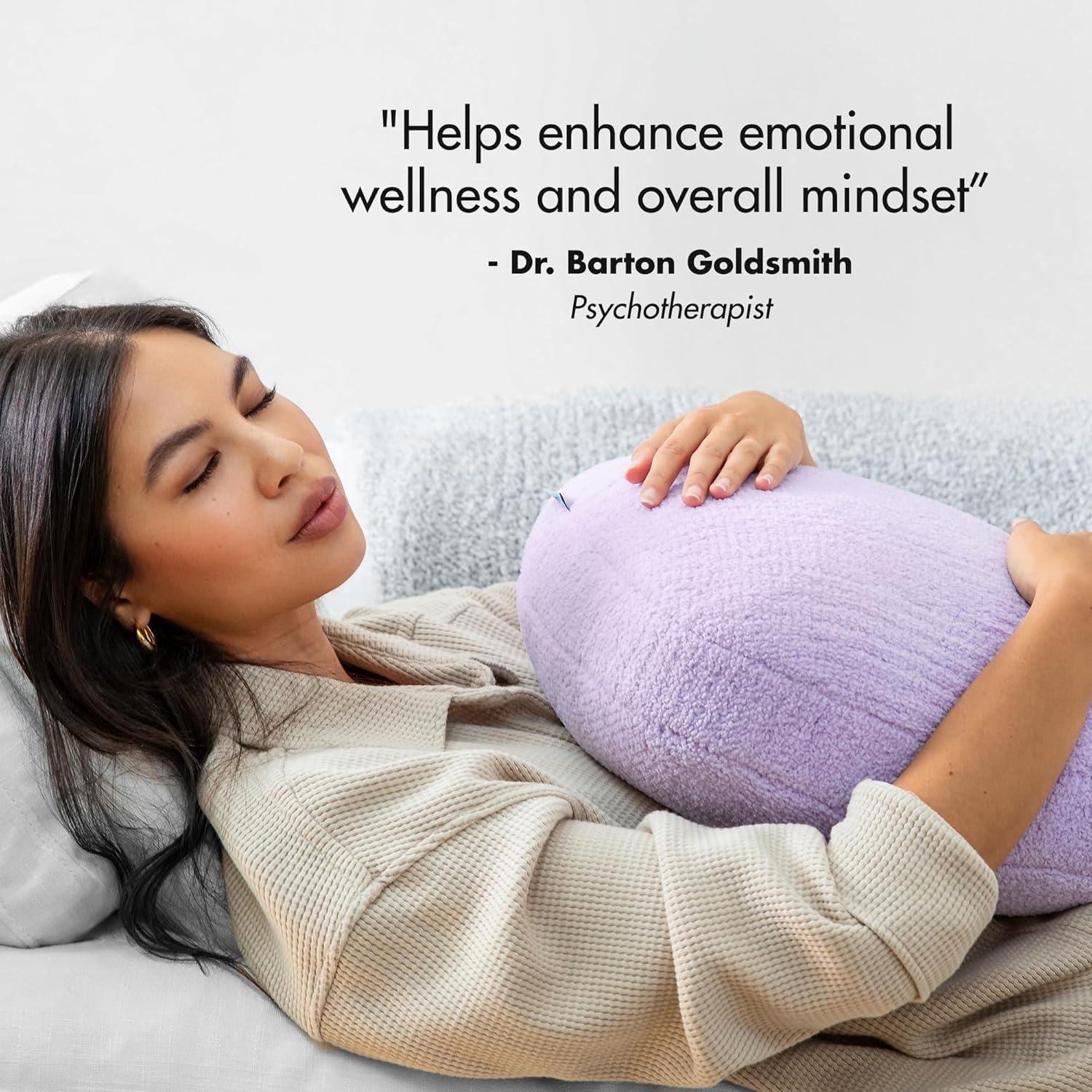 Almohada Corporal con Peso Quiet Mind Grande 7.41kg Lavanda