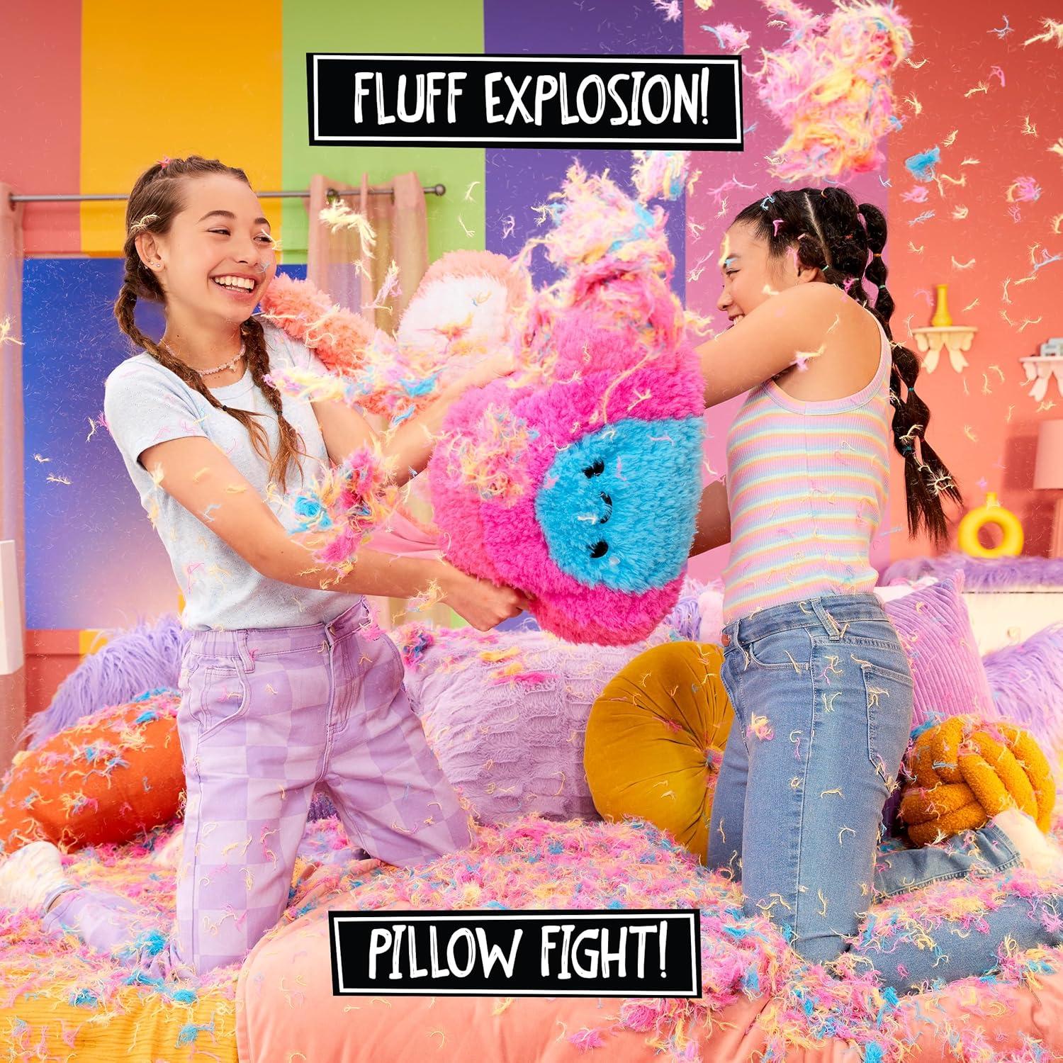 Fluffie Stuffiez Lucha de Almohadas Conejo y Arcoíris - 1.29 kg