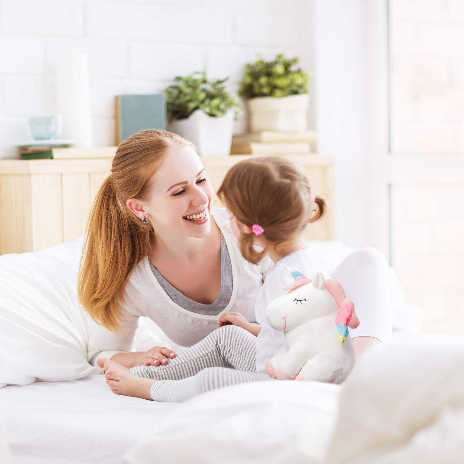 Almohada de peluche unicornio LED Pillow and Toast 22.86 cm