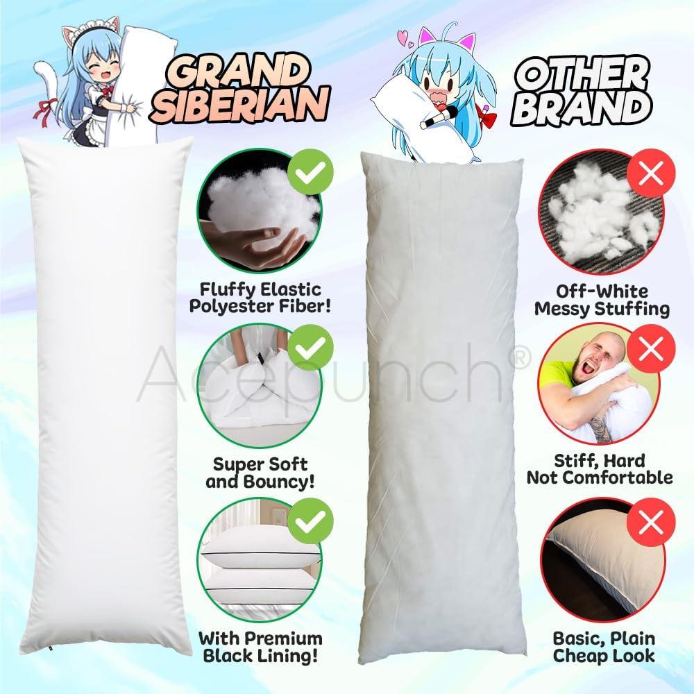 Almohada Corporal Acepunch 150x50cm Hipoalergénica Suave