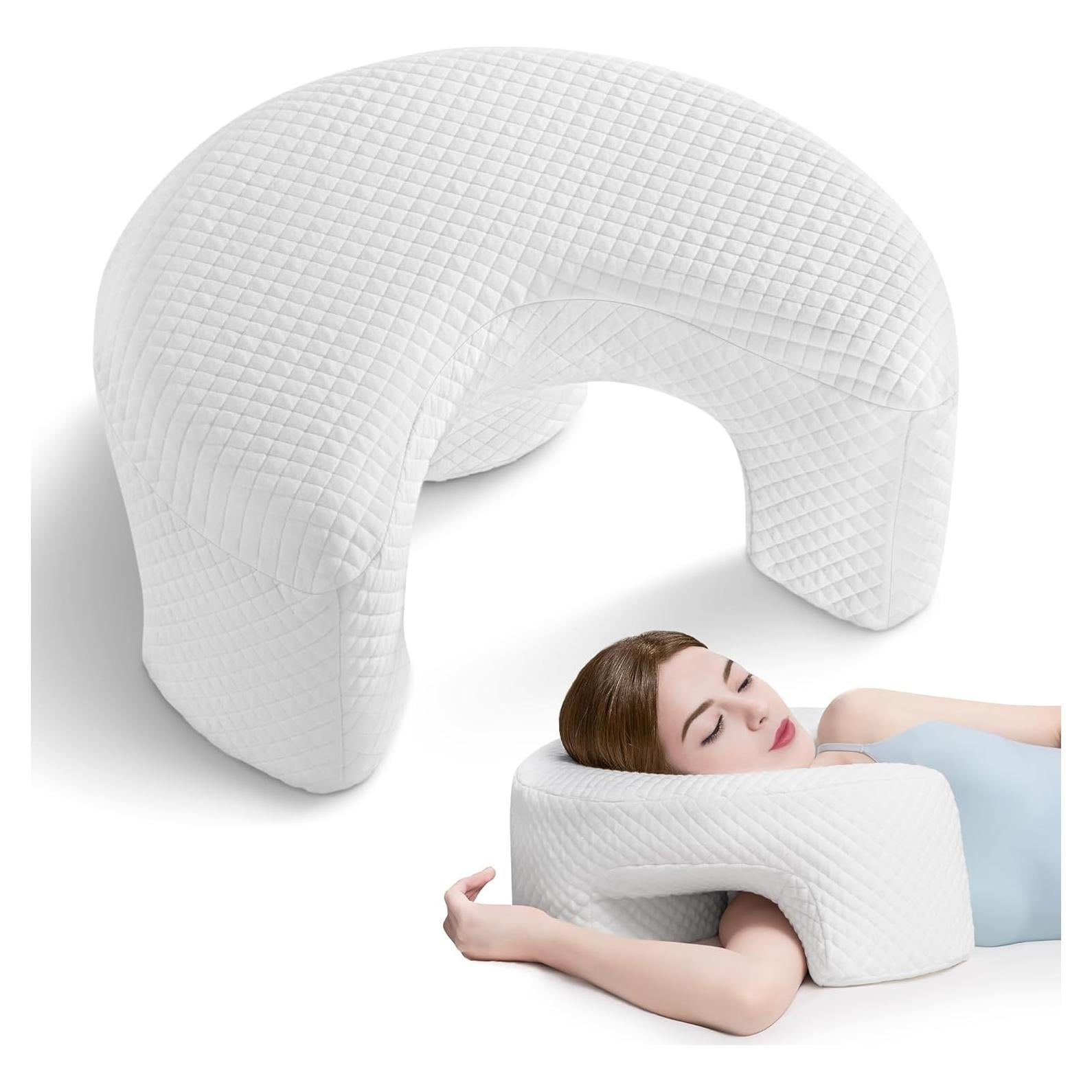 Almohada Ergonómica AM AEROMAX Reina para Dormir de Lado