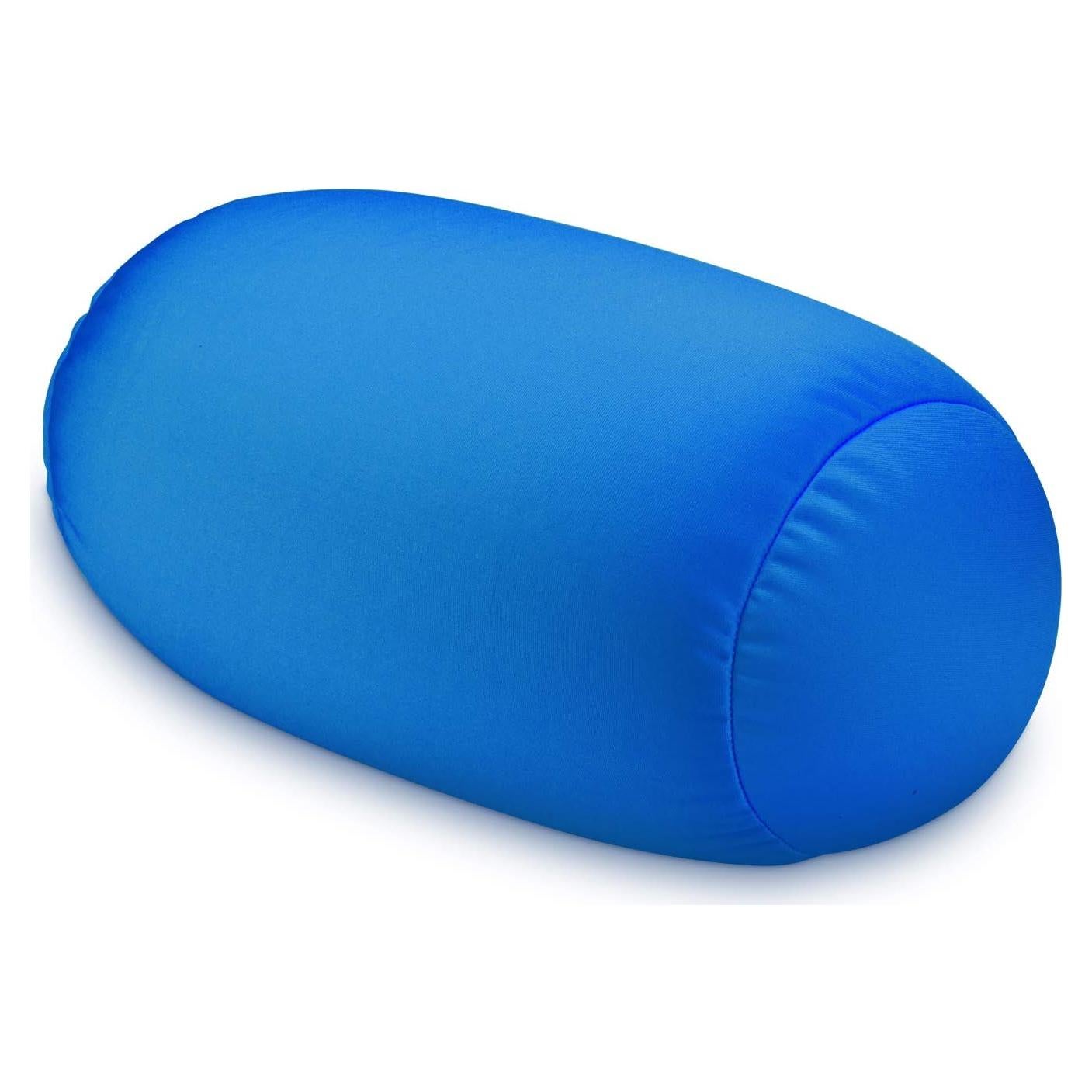 Almohada de Cuello Microperlas FABSKIY Azul Cielo 35.5x17.8cm