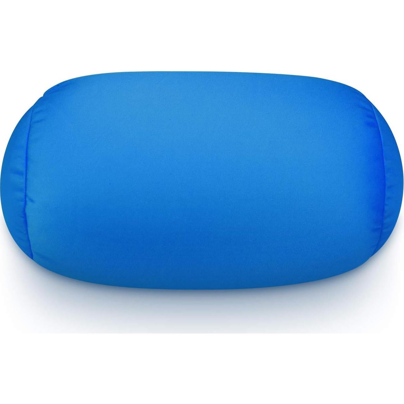 Almohada de Cuello Microperlas FABSKIY Azul Cielo 35.5x17.8cm