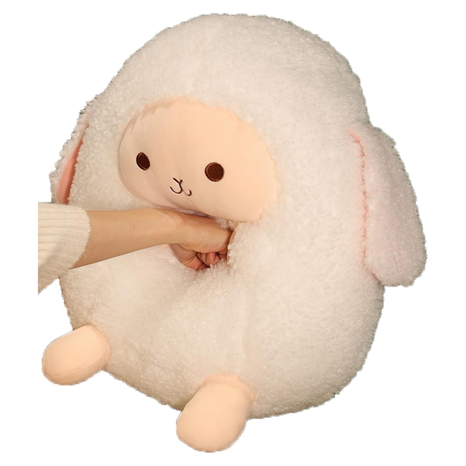 Oveja de Peluche 30 cm TONGSONG Almohada Suave para Niños