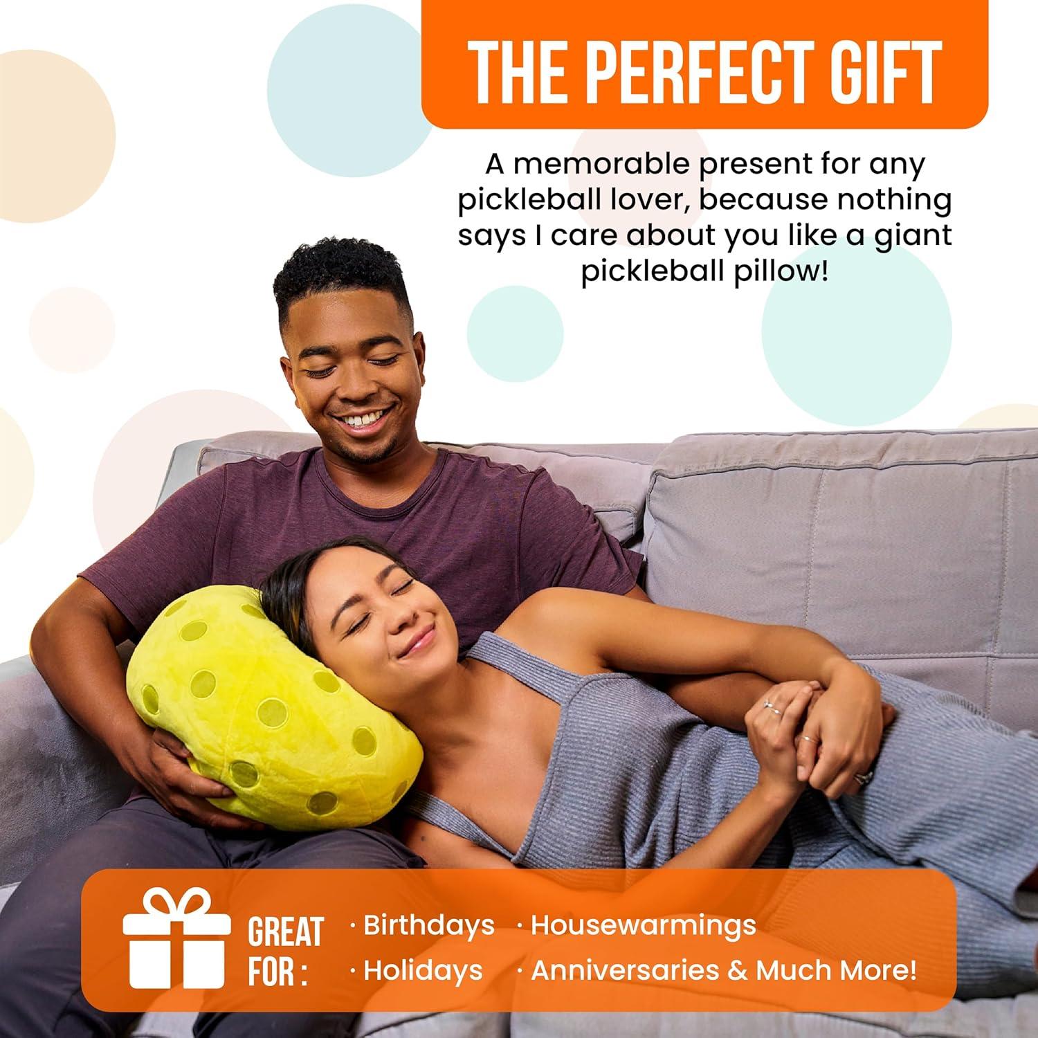 Almohada de Pickleball TILTECH 30.48 cm Suave y Divertida