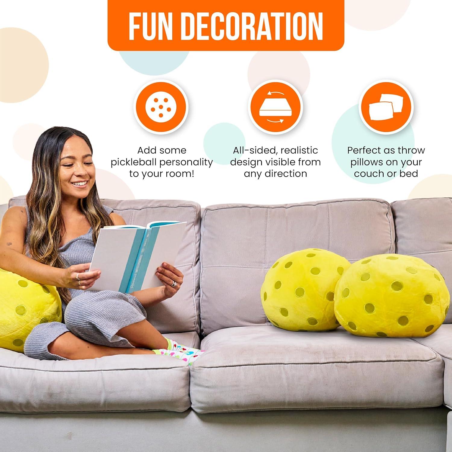 Almohada de Pickleball TILTECH 30.48 cm Suave y Divertida