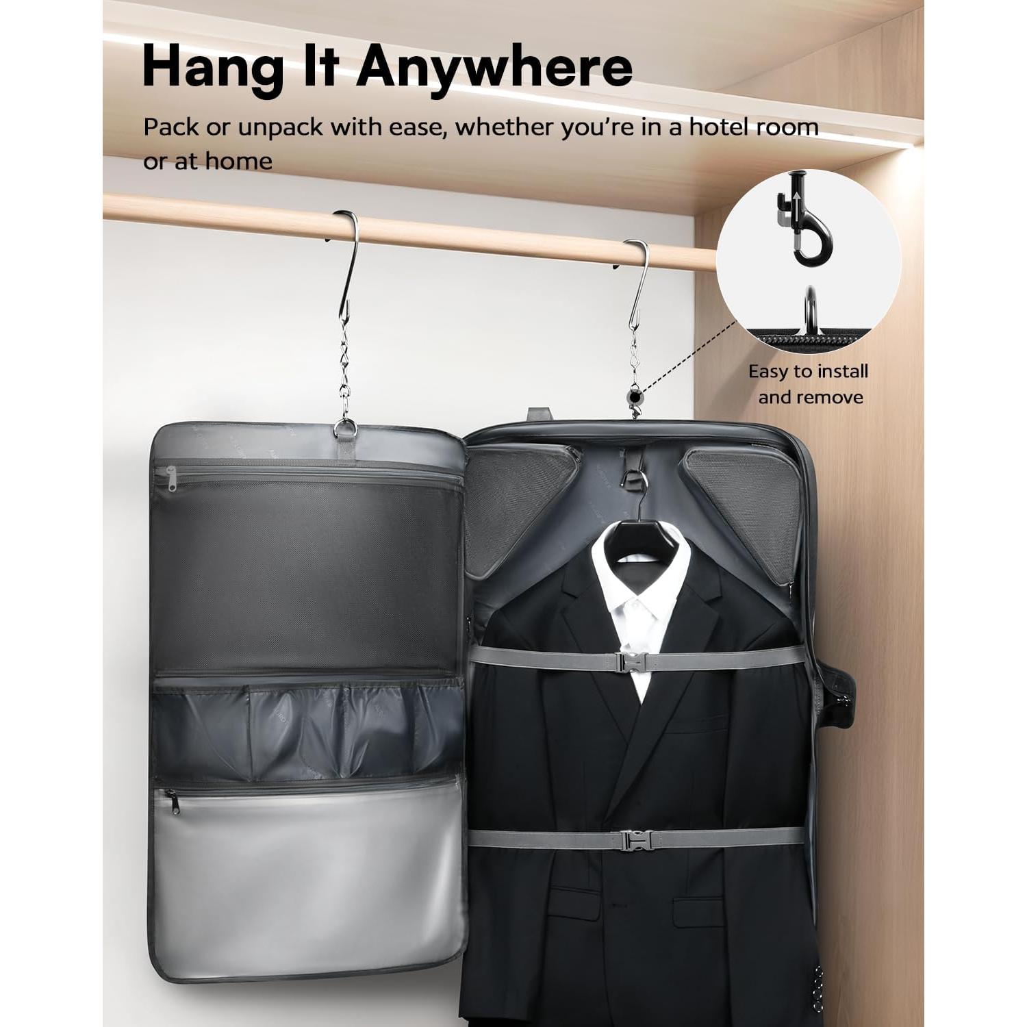 Bolsa de Ropa Rodante AUROTIER 55.4x21.6x35.6cm Negocios