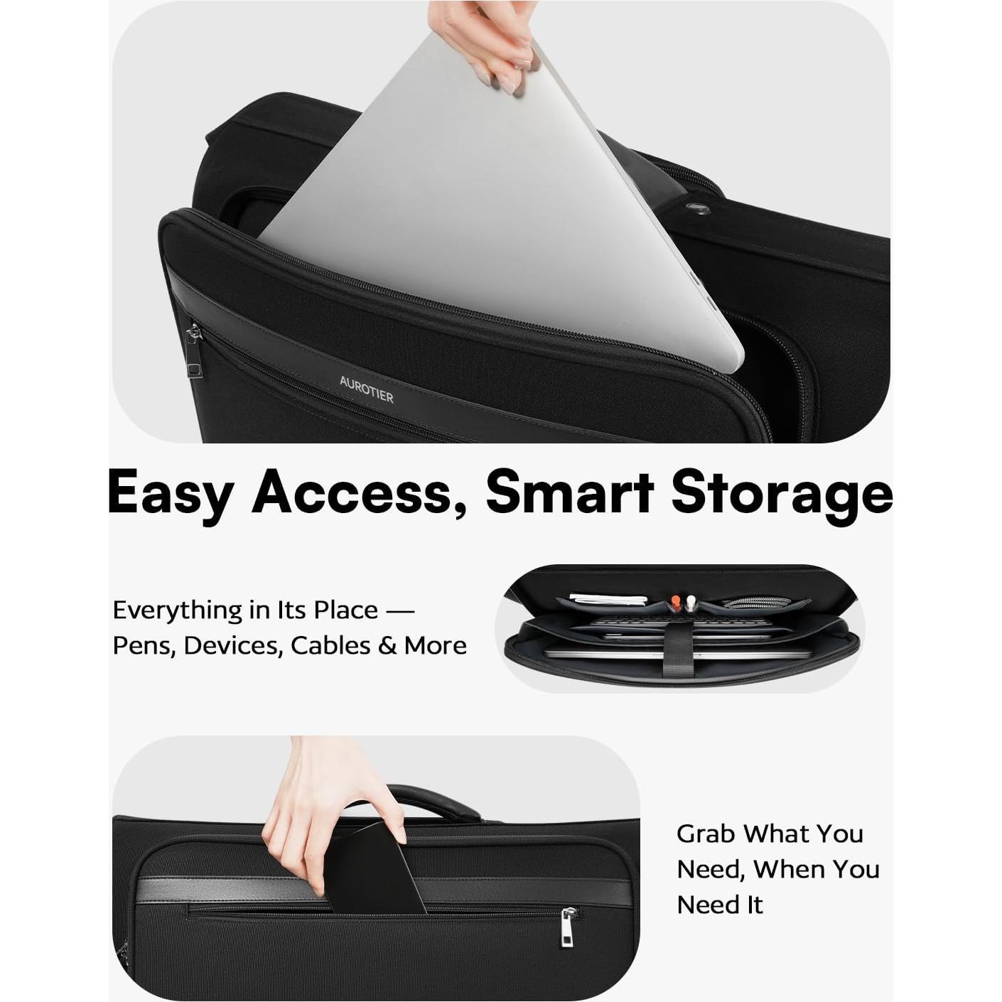 Bolsa de Ropa Rodante AUROTIER 55.4x21.6x35.6cm Negocios