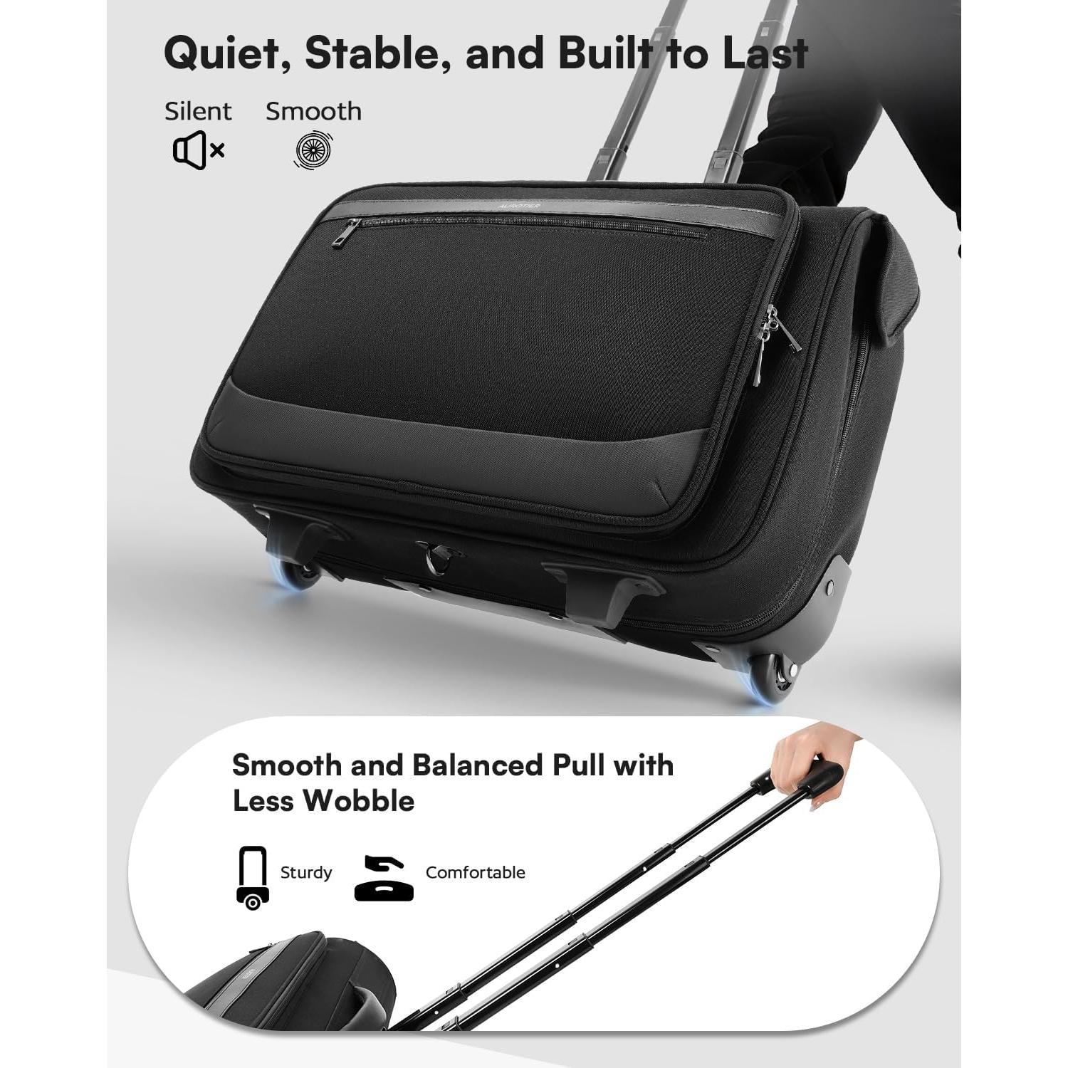 Bolsa de Ropa Rodante AUROTIER 55.4x21.6x35.6cm Negocios