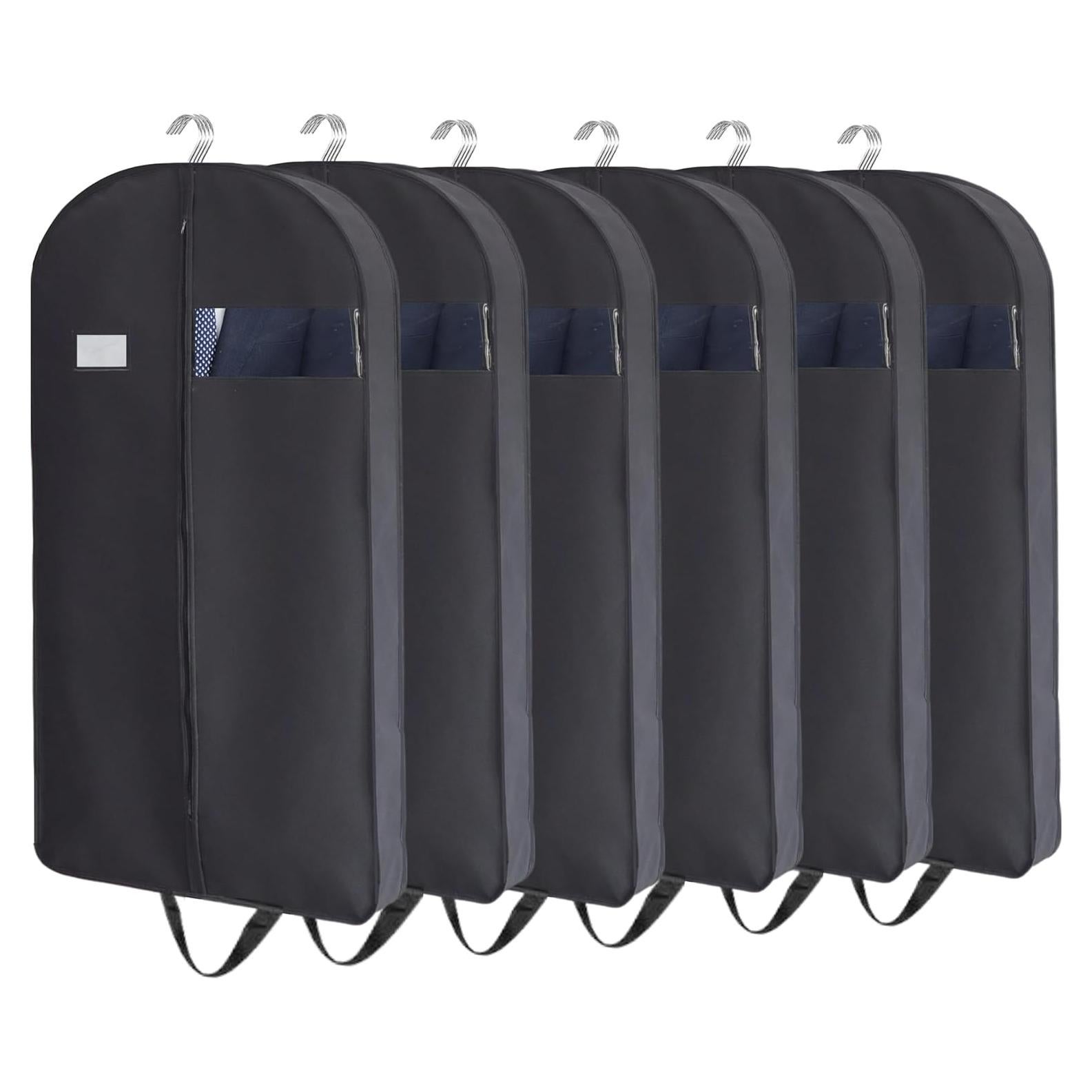 Bolsas de Ropa para Colgar CONMEOCON 43" Gris - 6 Piezas