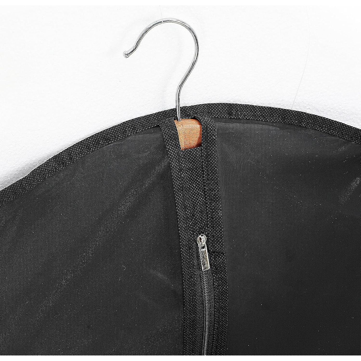 Paquete de 15 bolsas para ropa Lemecima 101.6x61 cm negro