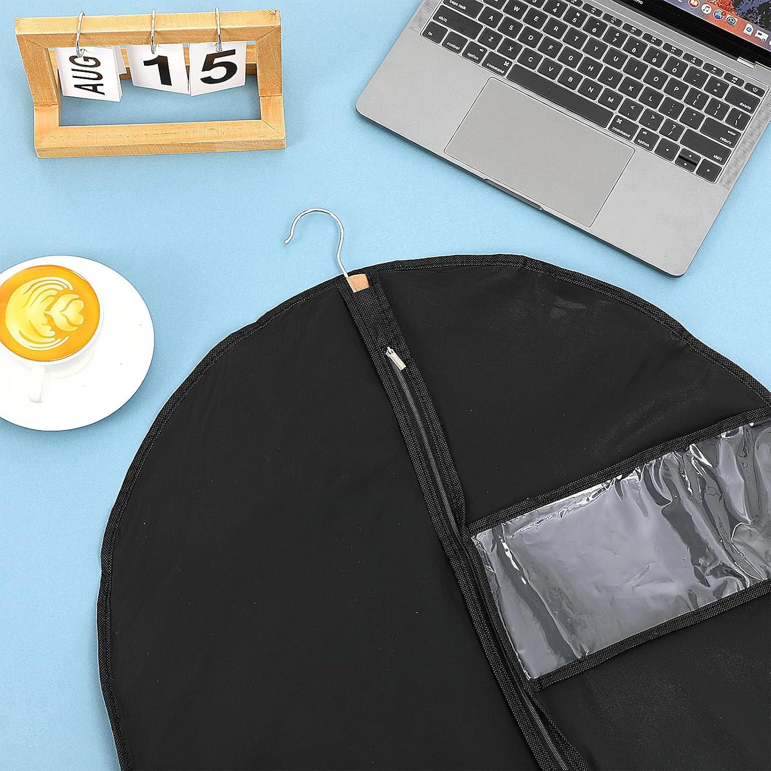 Paquete de 15 bolsas para ropa Lemecima 101.6x61 cm negro