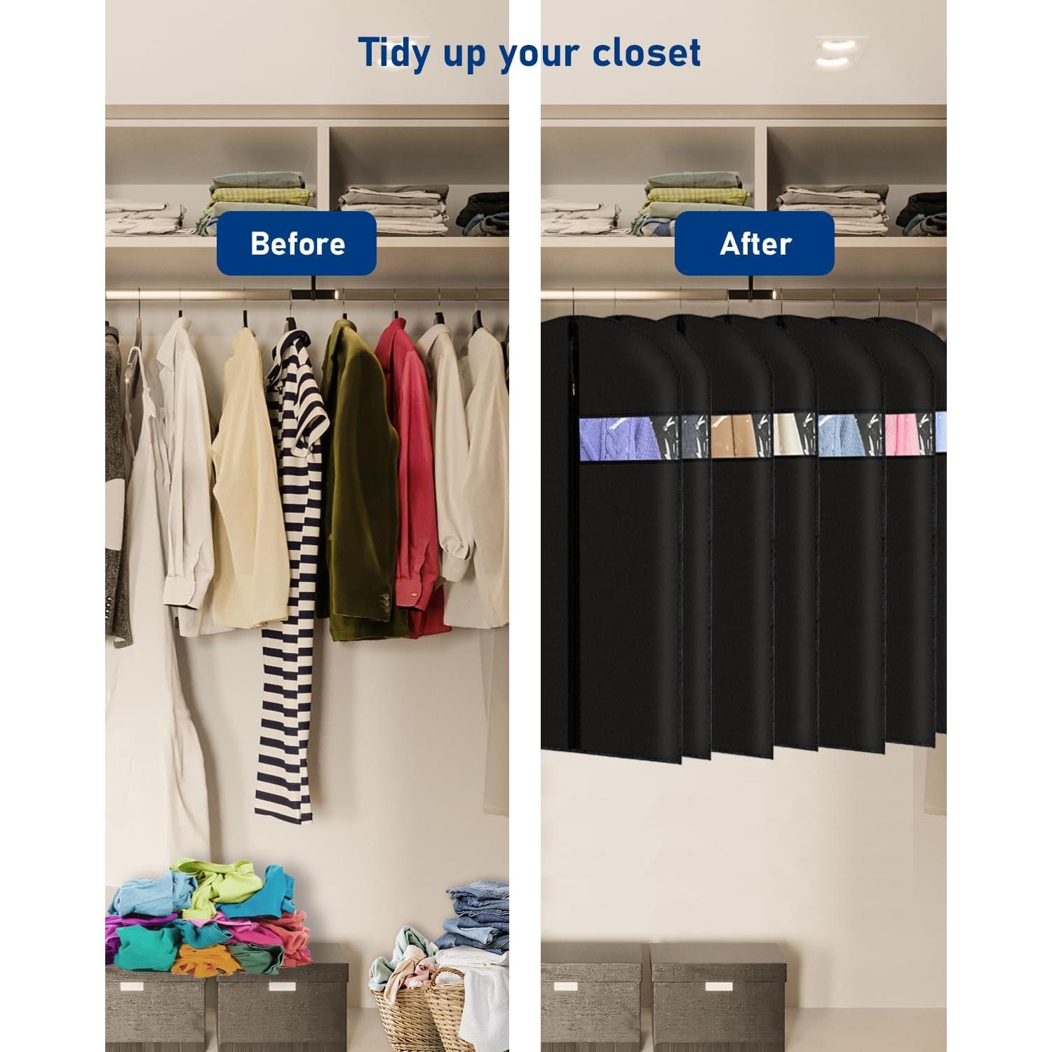 Bolsas para Prendas Lazydrop 61x109 cm 9 Piezas PEVA