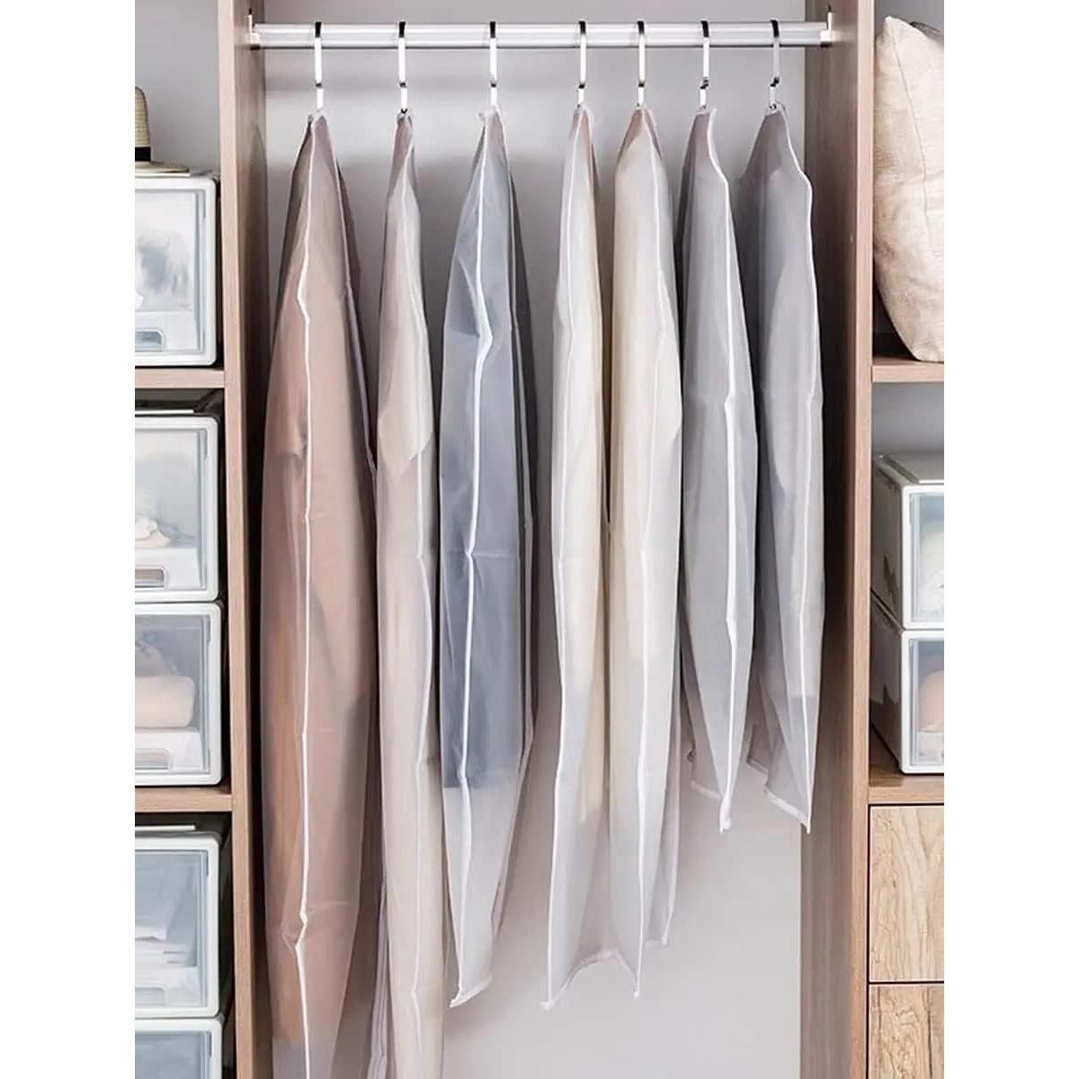 Bolsas de Ropa HomeClean 12 Piezas 61x122 cm Translúcidas