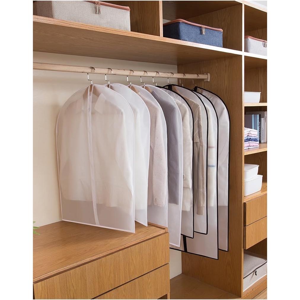 Bolsas de Ropa HomeClean 12 Piezas 61x122 cm Translúcidas