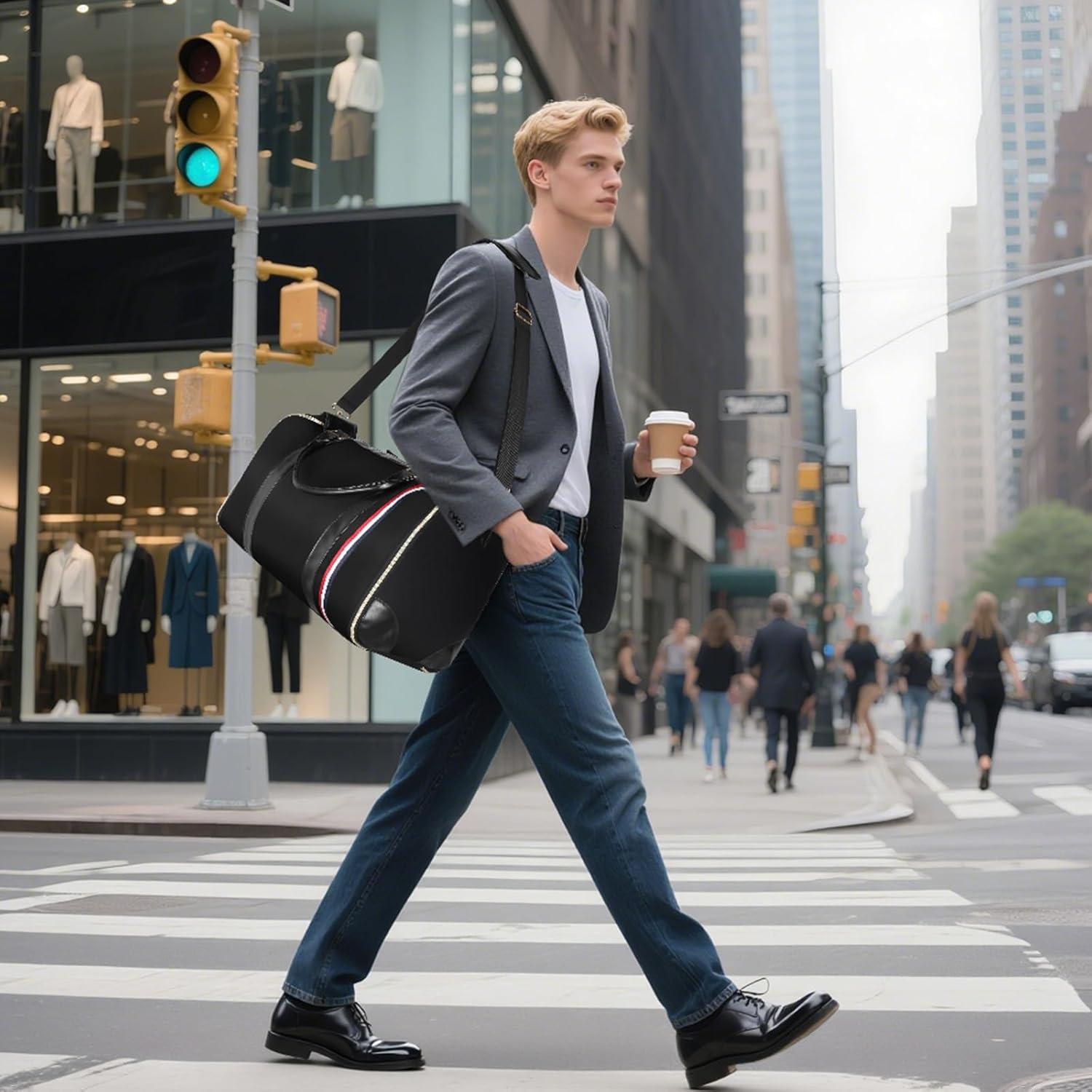 Bolsa Duffle Geestock 45L Impermeable 2-en-1 con Compartimento