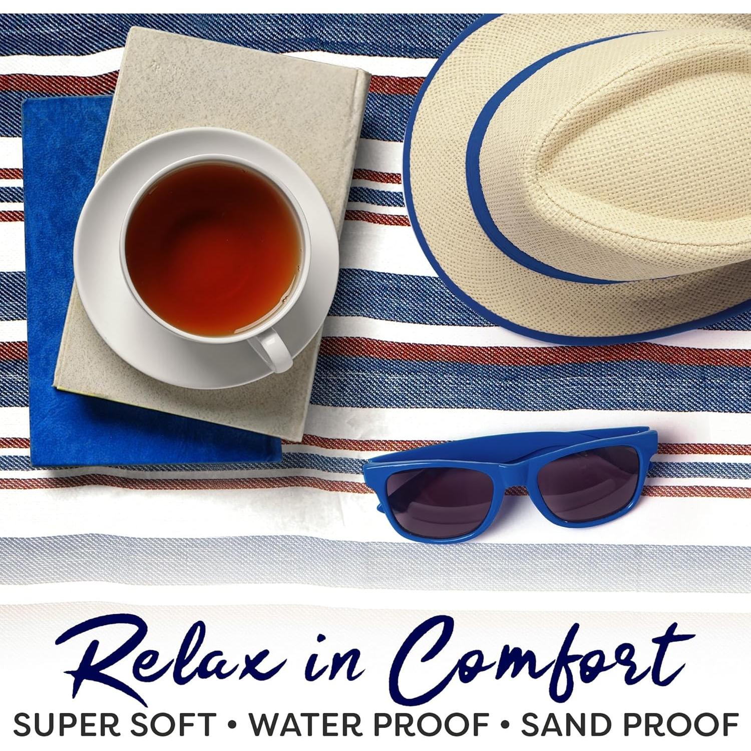 Manta de Picnic Scuddles 190.5x152.4 cm Impermeable para Exterior