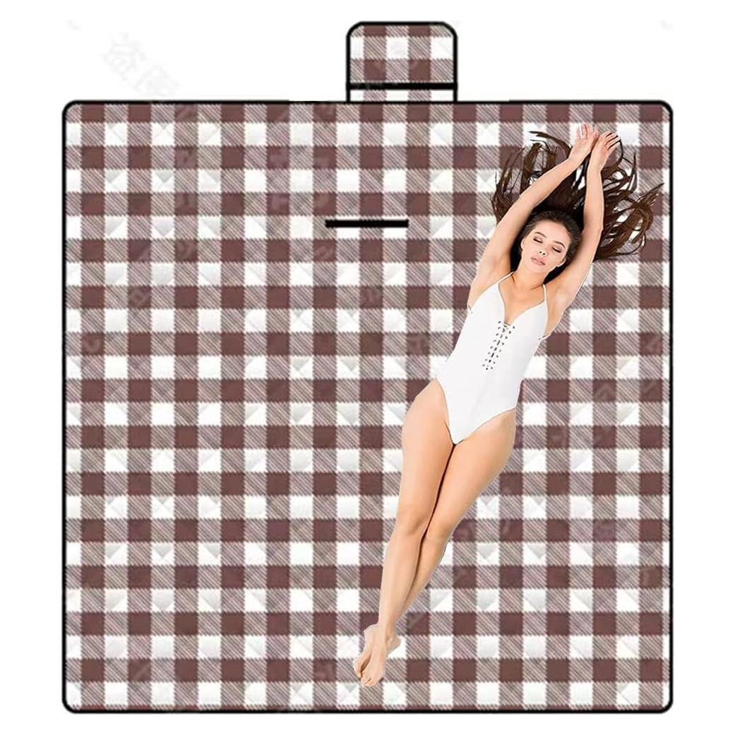 Manta de Picnic LRUUIDDE 203x152cm Impermeable Plegable