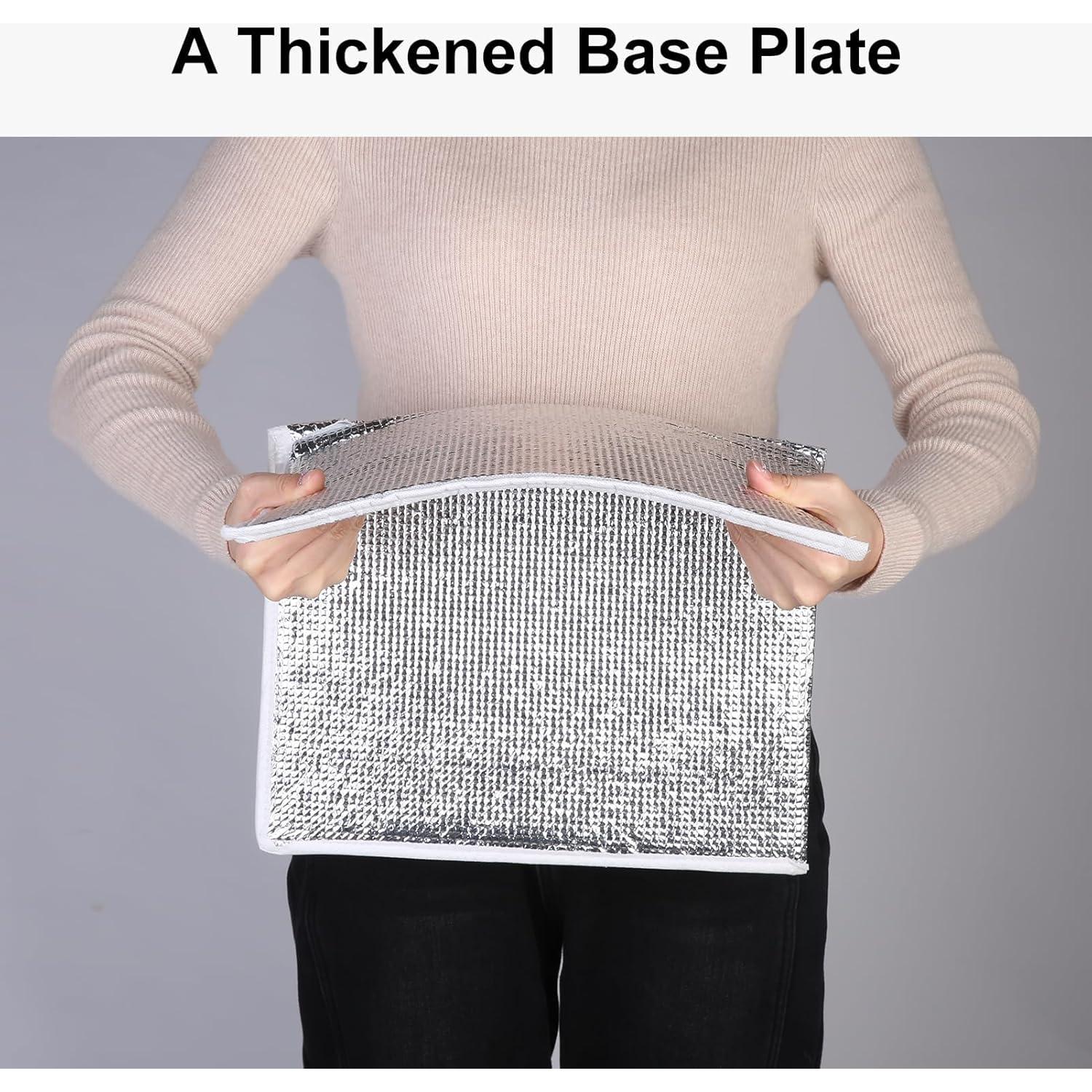 Bolsa Térmica Aislada Bodaon 3XL para Entrega de Comida Gris