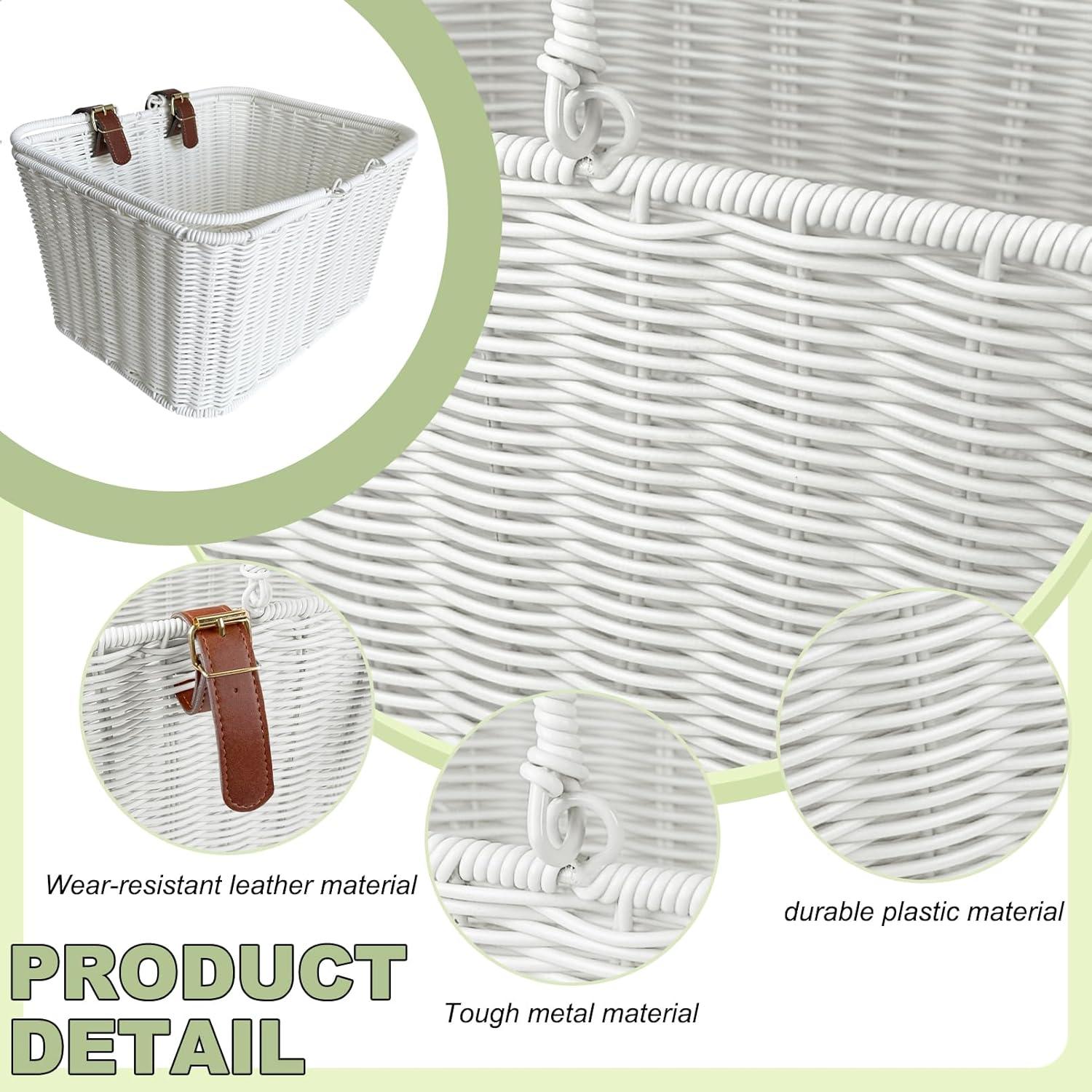 Cesta de Picnic Grande RainFlower con Mango Plegable 35x28x19cm