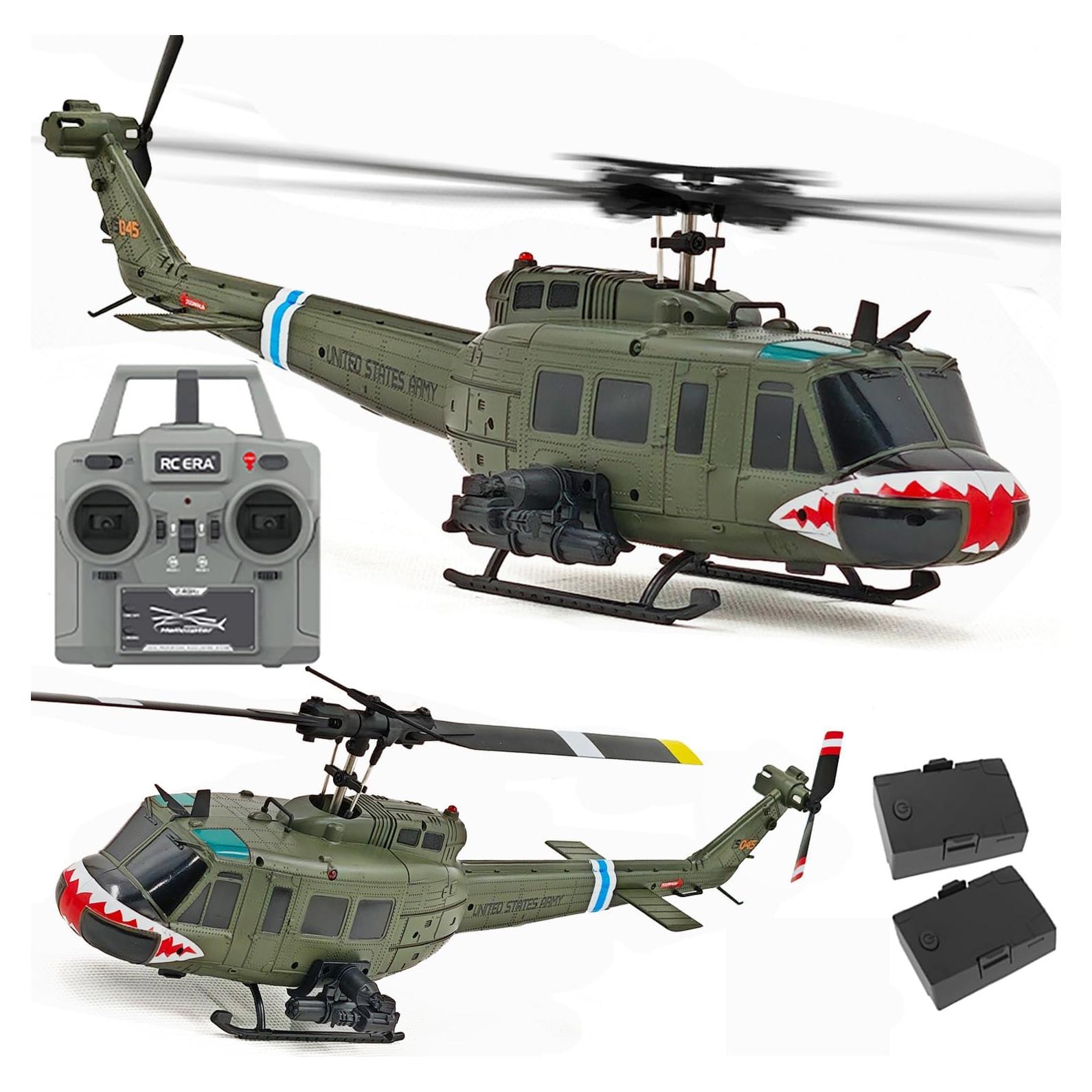 Helicóptero RC Ssccgym UH-1 315mm Control Remoto 6CH