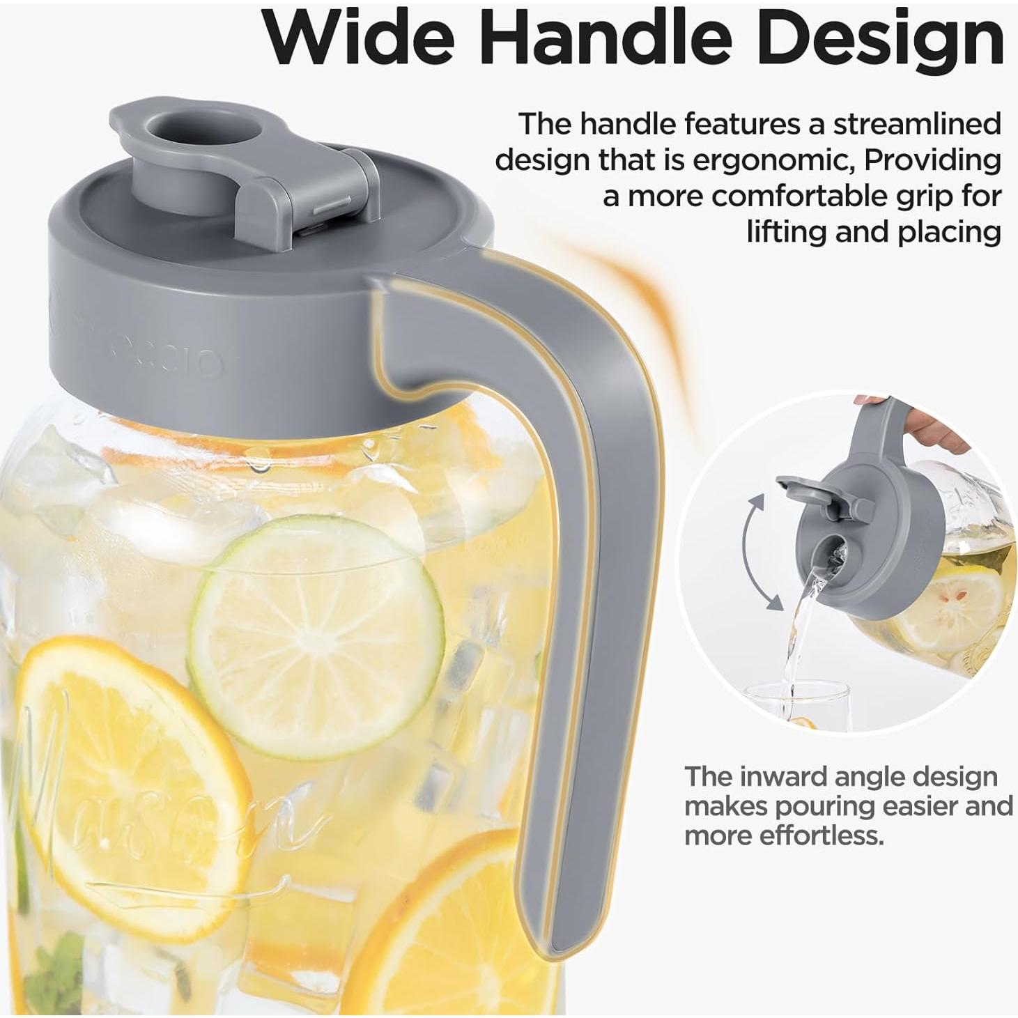 Jarra de Mason hermética Spreccio 2 piezas 1.81 kg vidrio