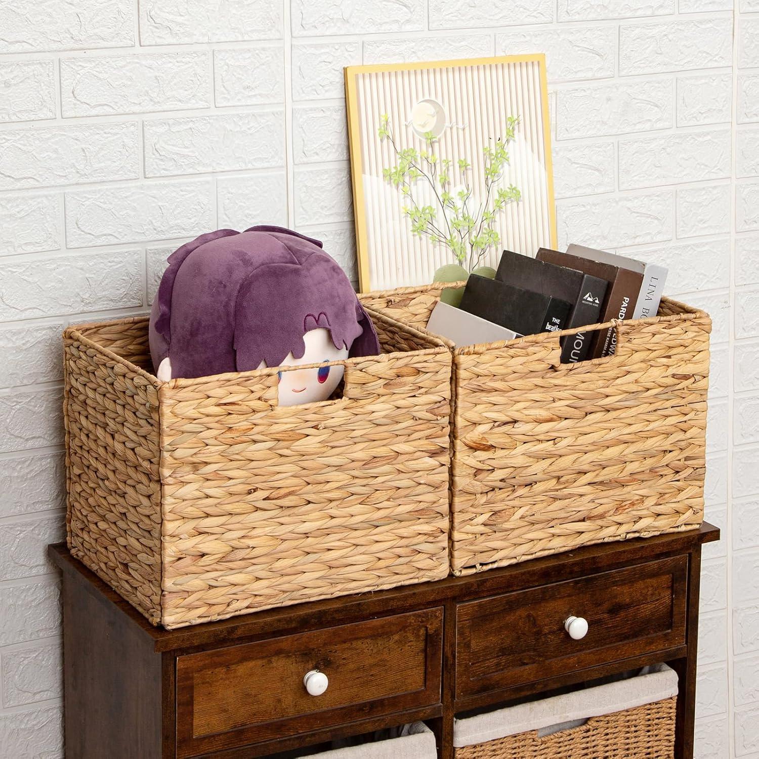 Cestas de Almacenamiento Plegables SENRYEE 34.5x27.9 cm 2 Piezas