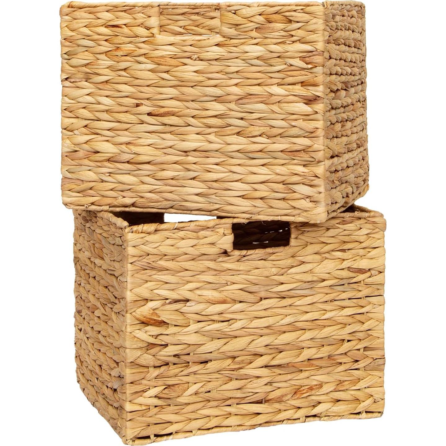 Cestas de Almacenamiento Plegables SENRYEE 34.5x27.9 cm 2 Piezas