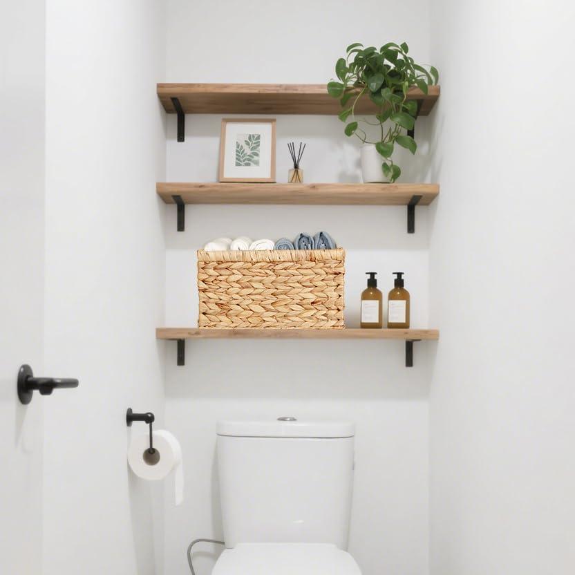 Cesta de Almacenamiento Mediana AMIDECOR - Juncos de Agua - 2 Piezas