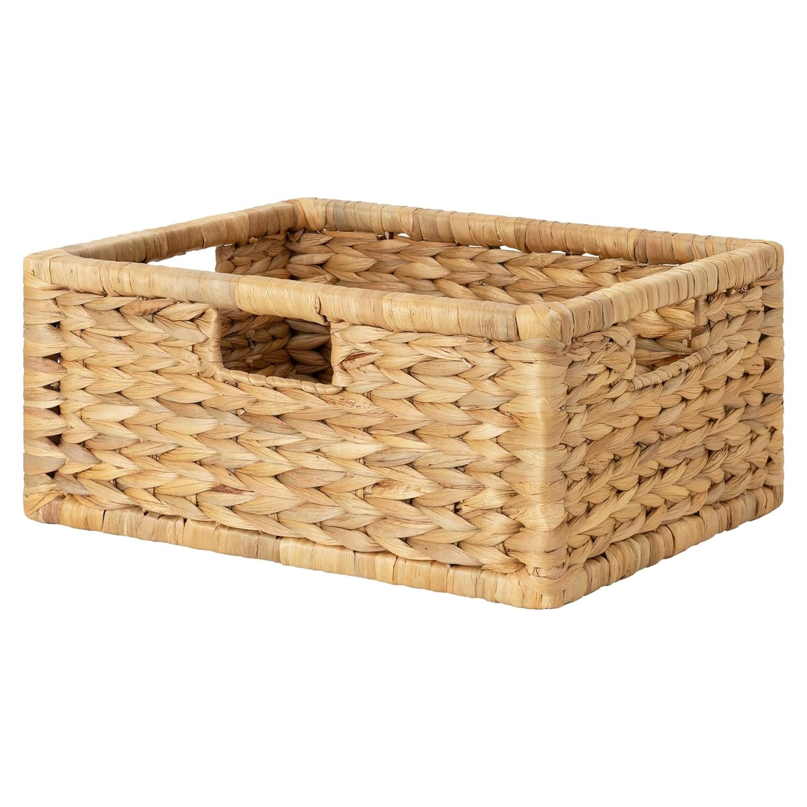 Cesta de Mimbre Grande StorageWorks 41.91x33.02x19.05 cm