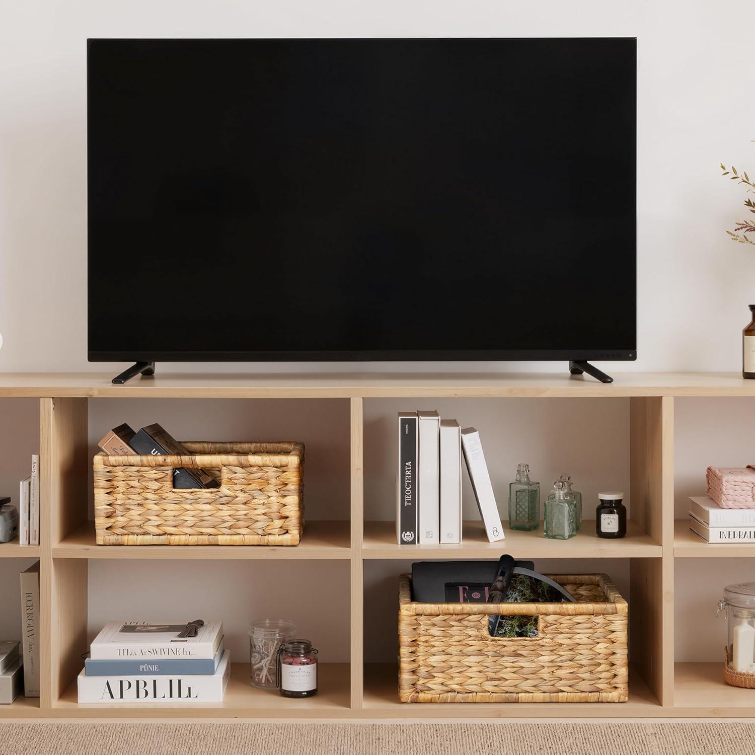 Cesta de Mimbre Grande StorageWorks 41.91x33.02x19.05 cm