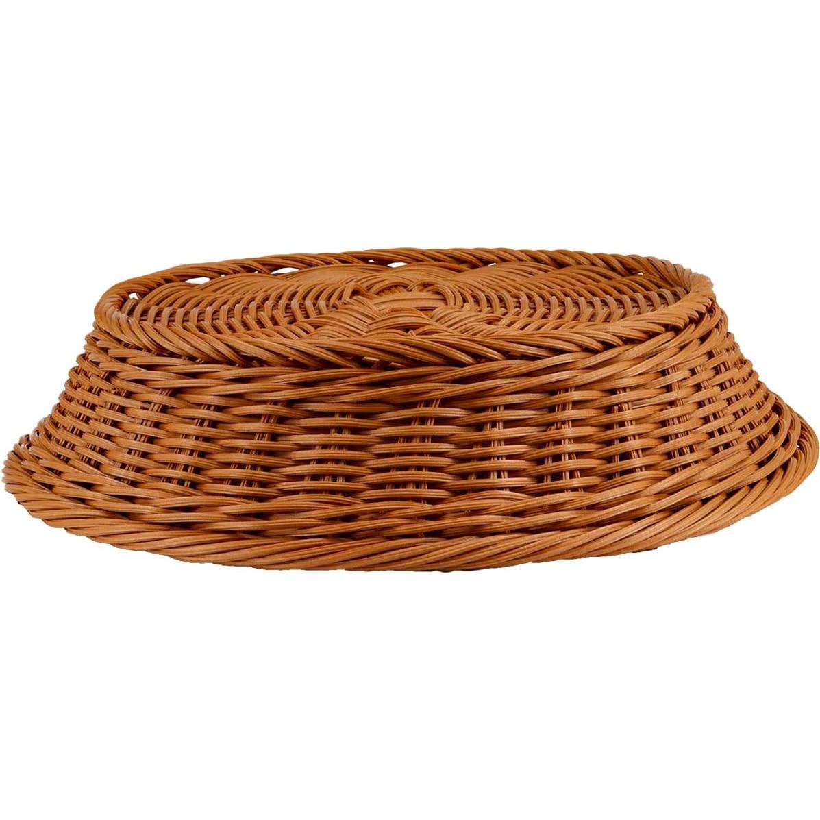 Canastas Redondas de Mimbre JAPCHET 30 cm - Paquete de 4