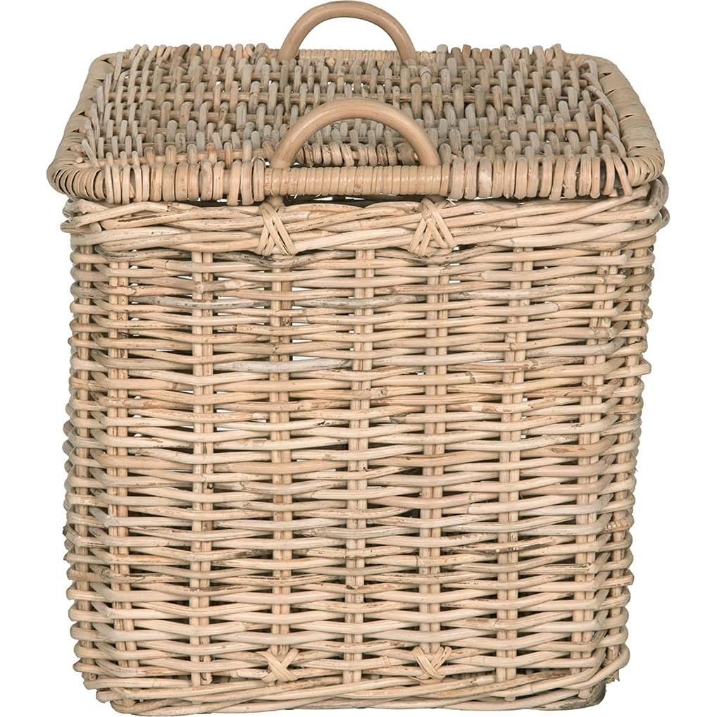 Cesta de Almacenamiento Rectangular Kouboo Rattan Grande