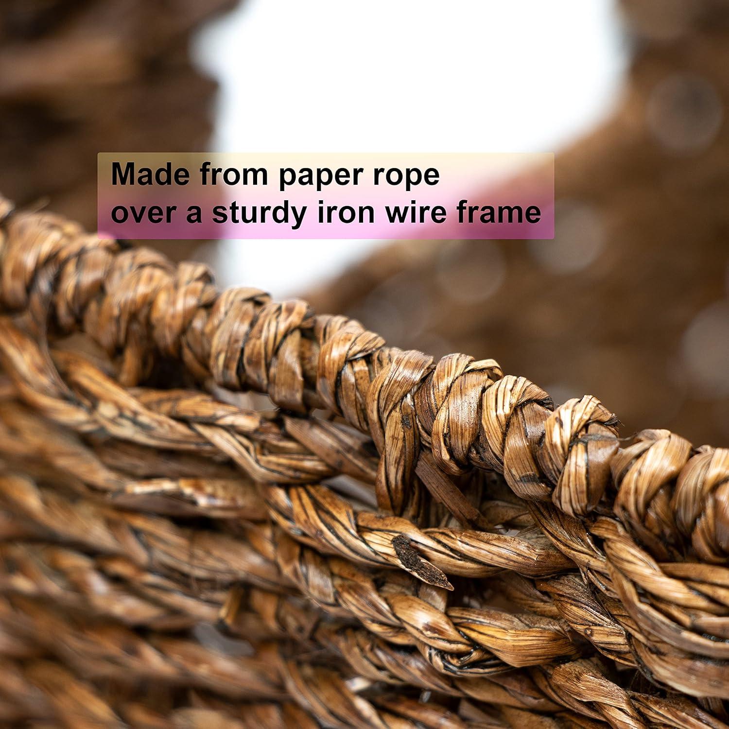 Juego de 4 Cestas de Almacenamiento Plegables Trademark Innovations