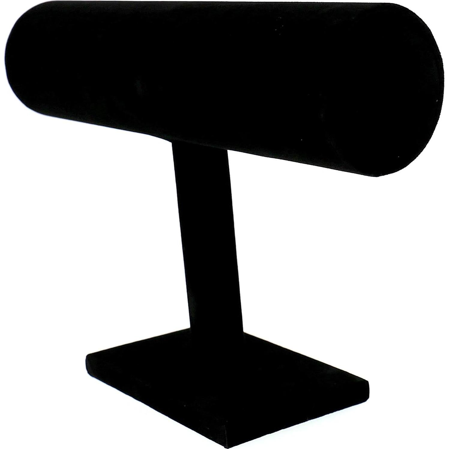 Soporte de Joyería Comelyjewel de Terciopelo Negro - Set de 2