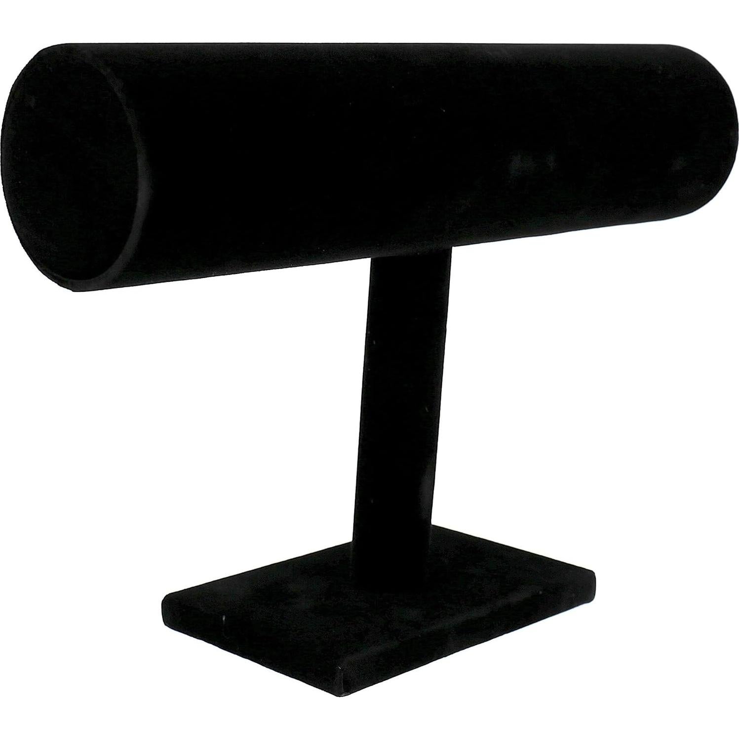 Soporte de Joyería Comelyjewel de Terciopelo Negro - Set de 2