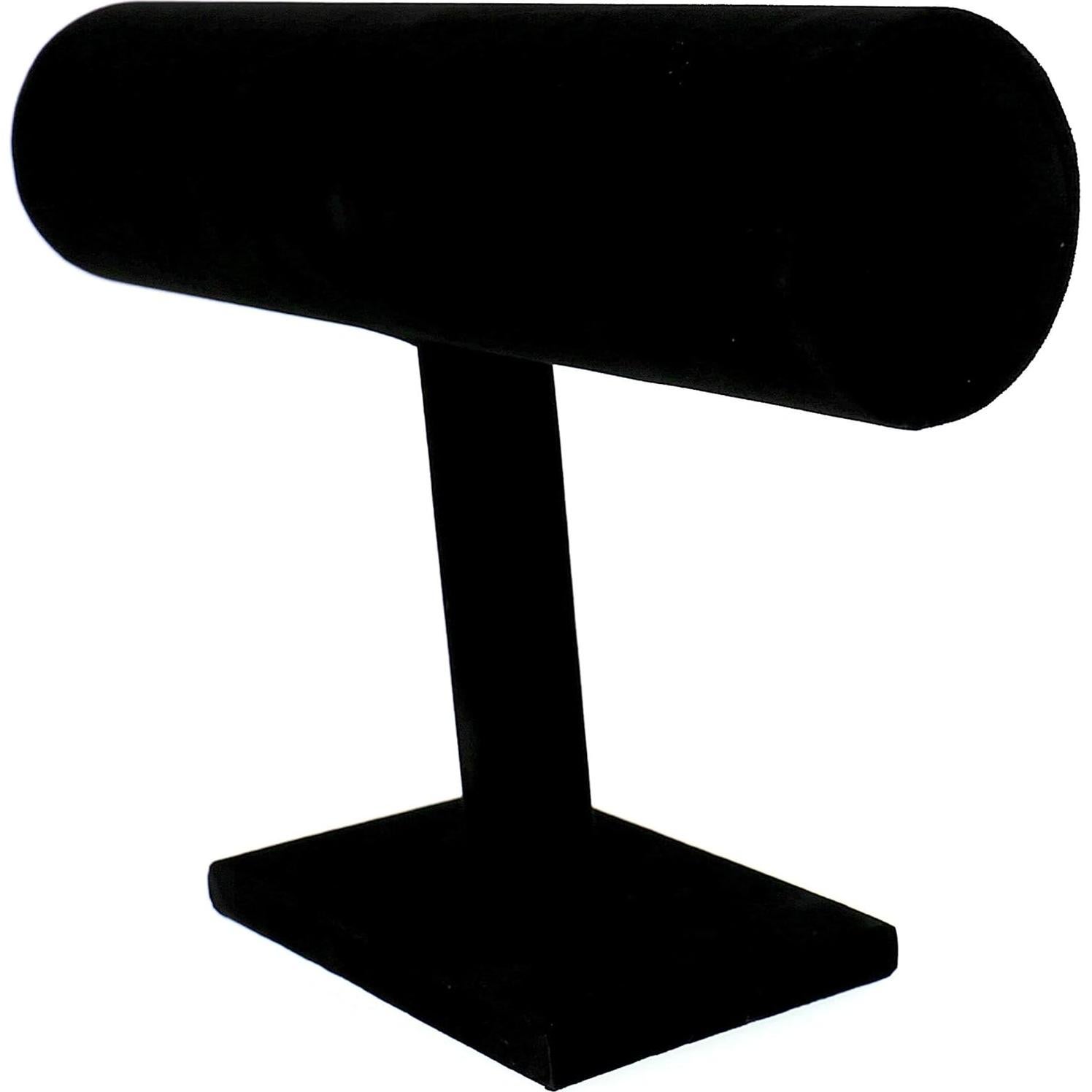 Soporte de Joyería Comelyjewel de Terciopelo Negro - Set de 2