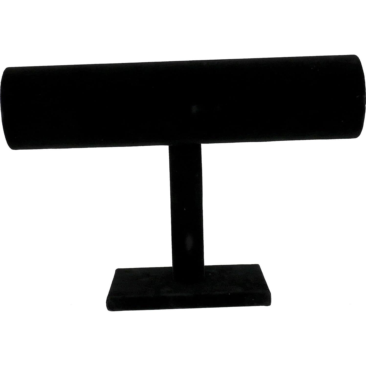 Soporte de Joyería Comelyjewel de Terciopelo Negro - Set de 2