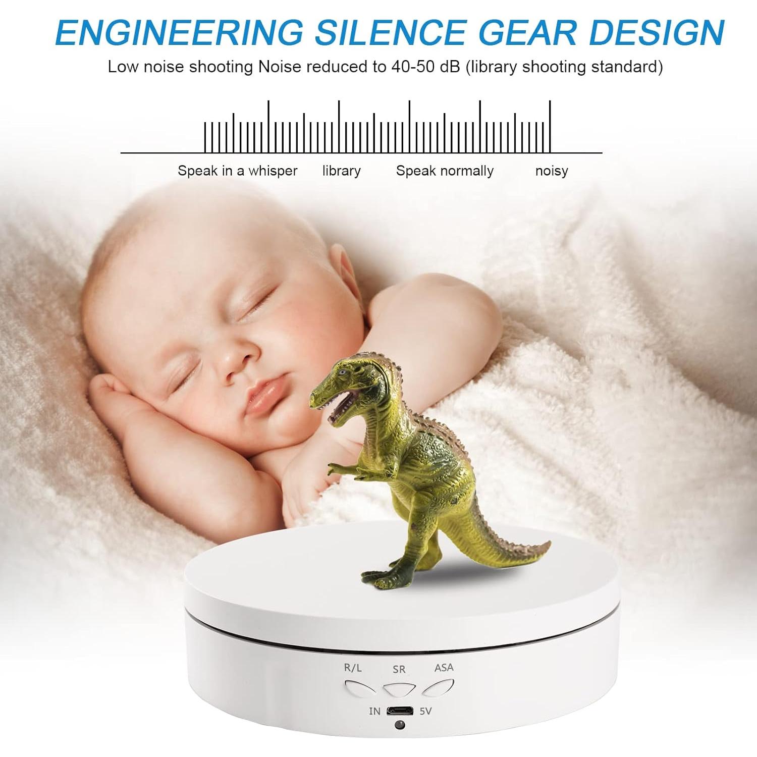 Soporte de Exhibición Rotatorio Motorizado Bosgladek 10 kg 14.5 cm