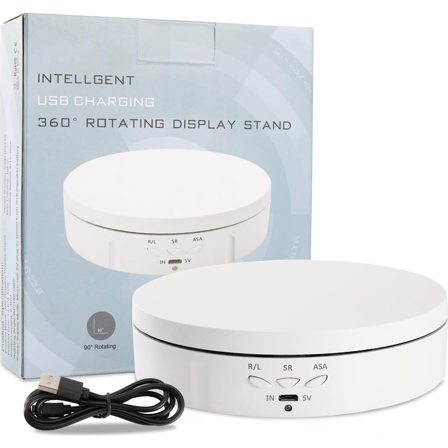 Soporte de Exhibición Rotatorio Motorizado Bosgladek 10 kg 14.5 cm