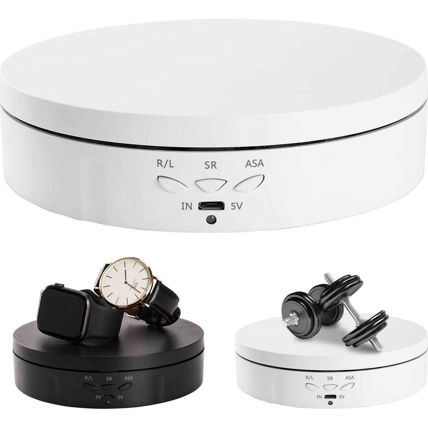 Soporte de Exhibición Rotatorio Motorizado Bosgladek 10 kg 14.5 cm