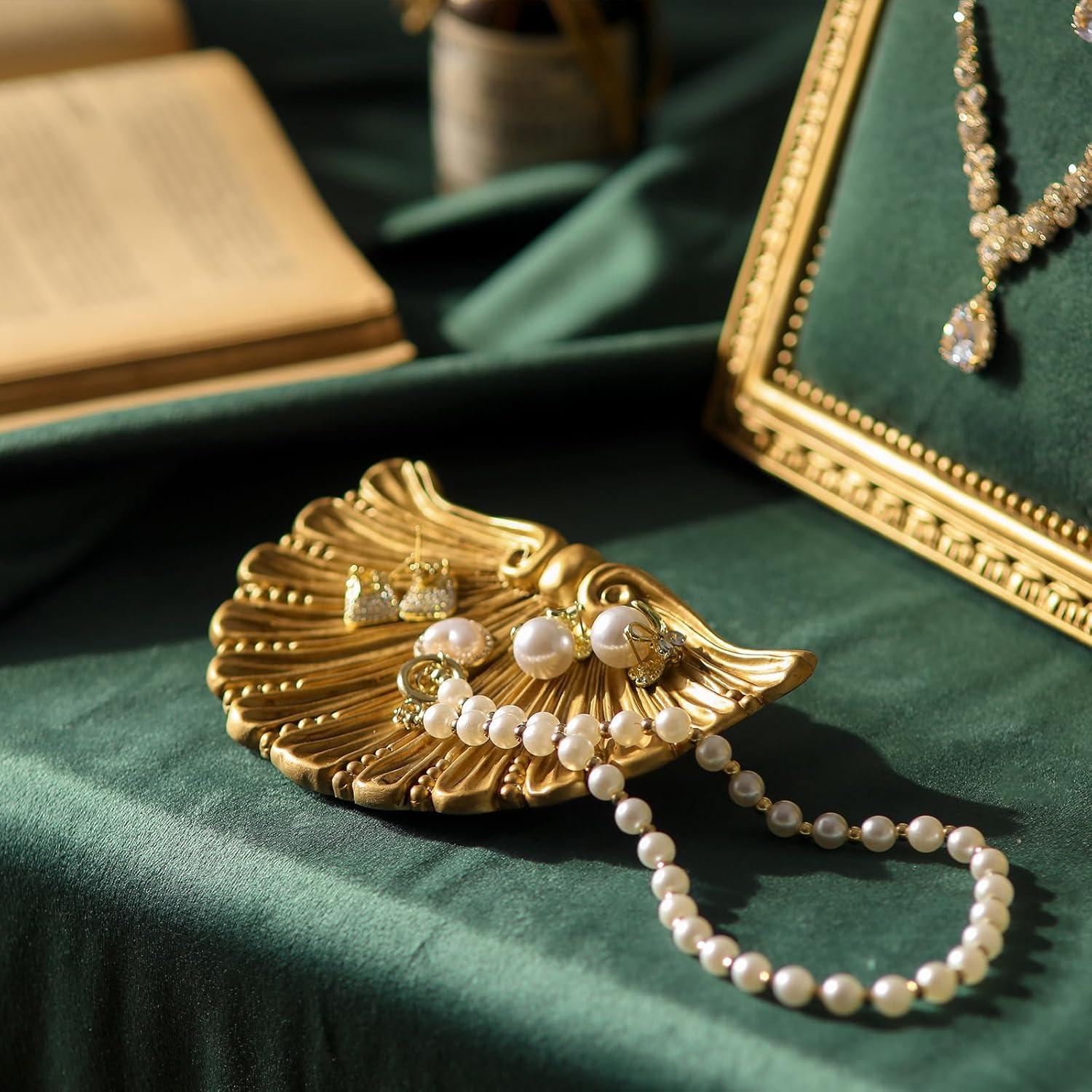 Juego de exhibición de joyería Aboacent 3 piezas vintage